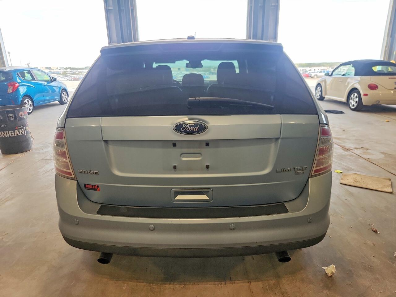 2008 Ford Edge Limited Blue vin: 2FMDK49CX8BA41323