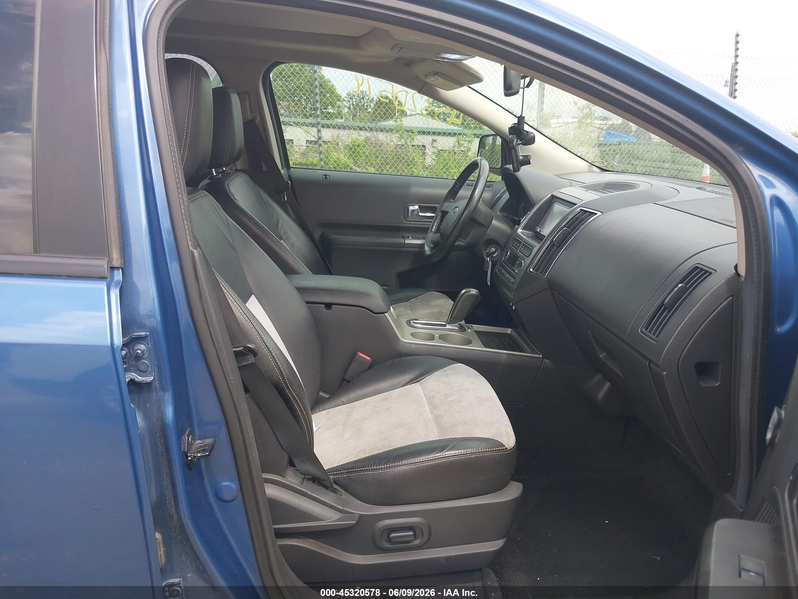 2010 Ford Edge Sport Синий vin: 2FMDK4AC0ABB00560