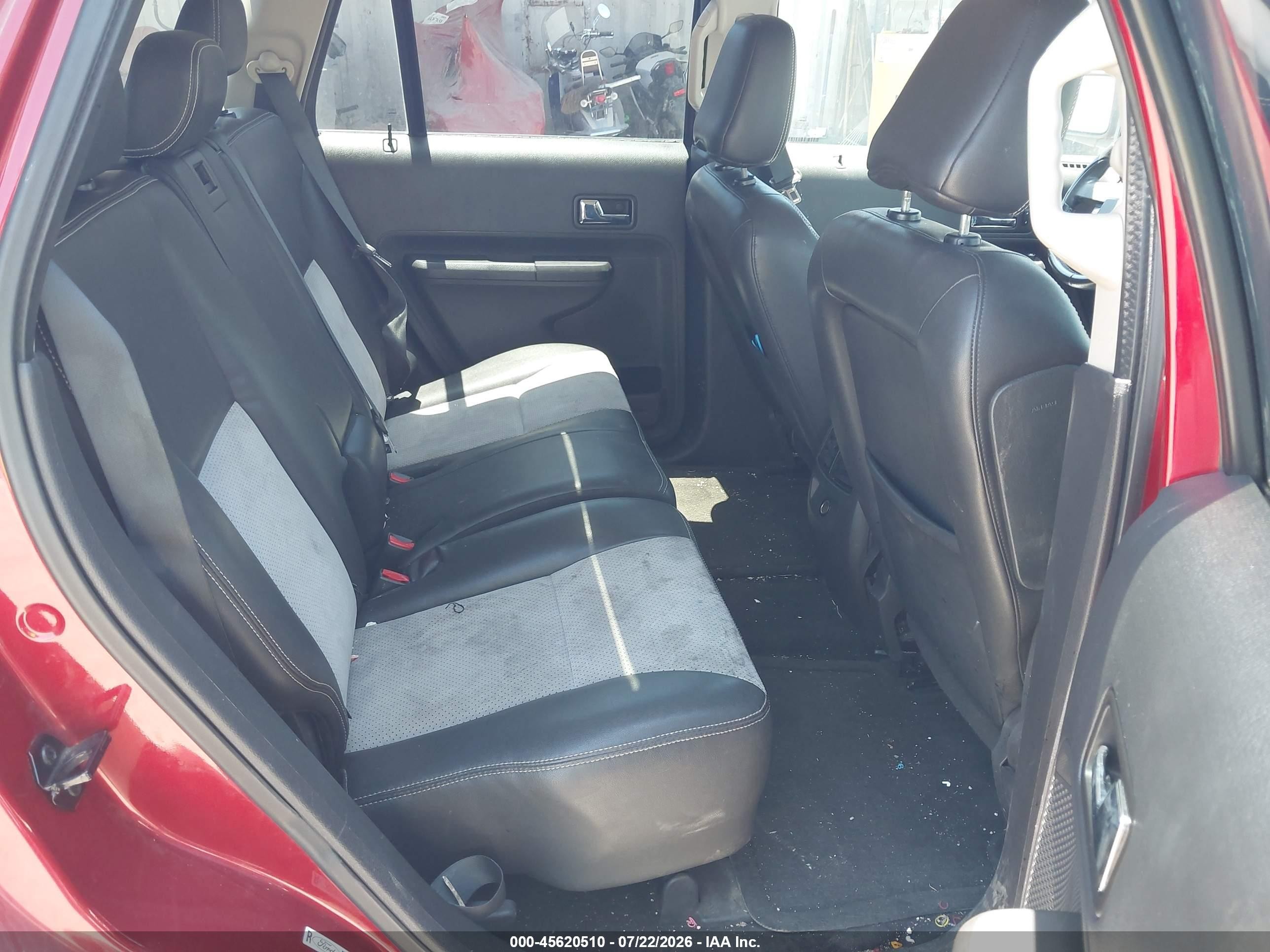2010 Ford Edge Sport Red vin: 2FMDK4AC4ABA65098