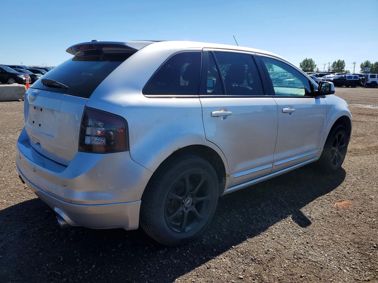 2010 Ford Edge Sport Silver vin: 2FMDK4AC7ABA54435