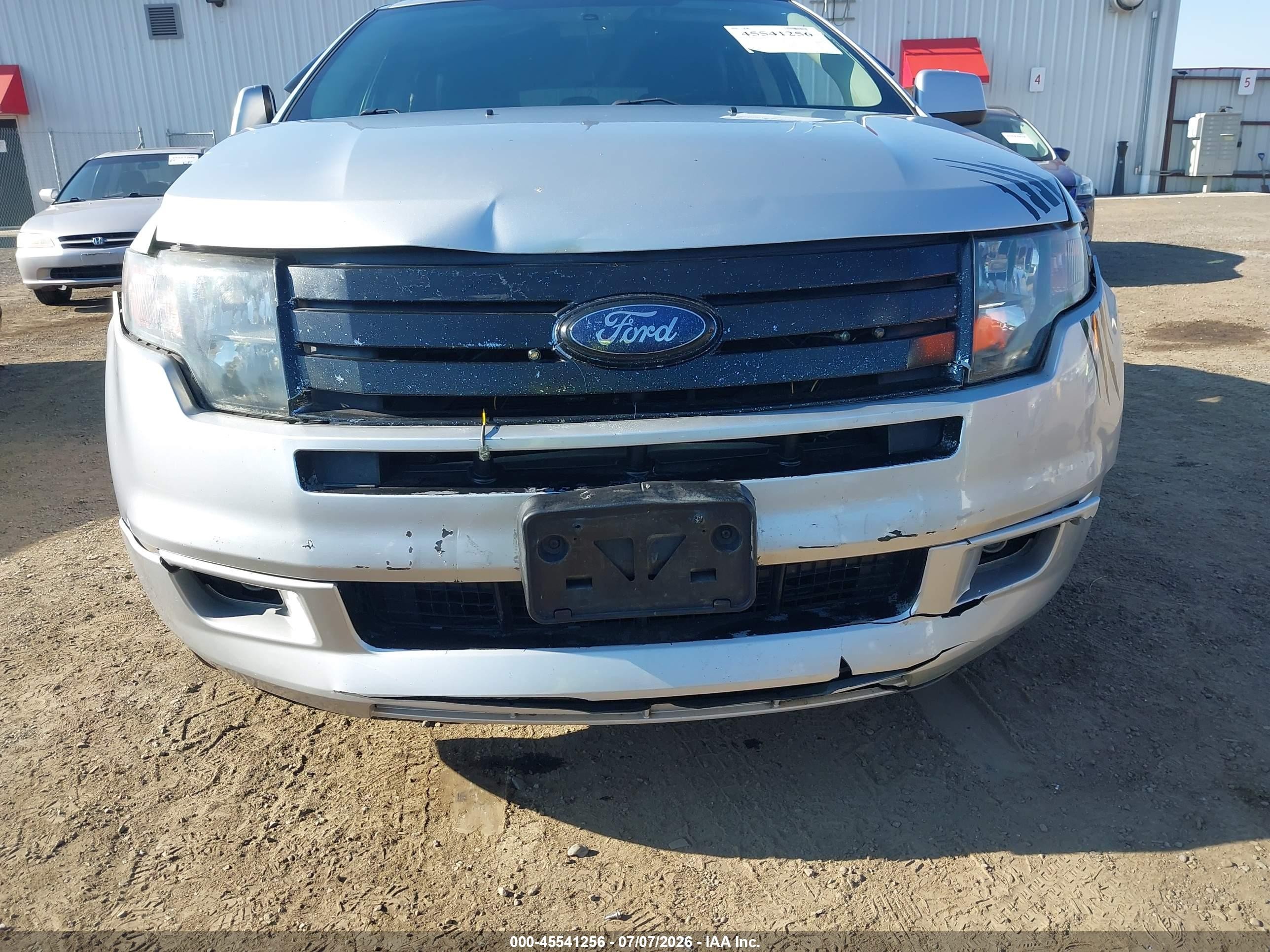 2010 Ford Edge Sport Silver vin: 2FMDK4AC8ABA00108