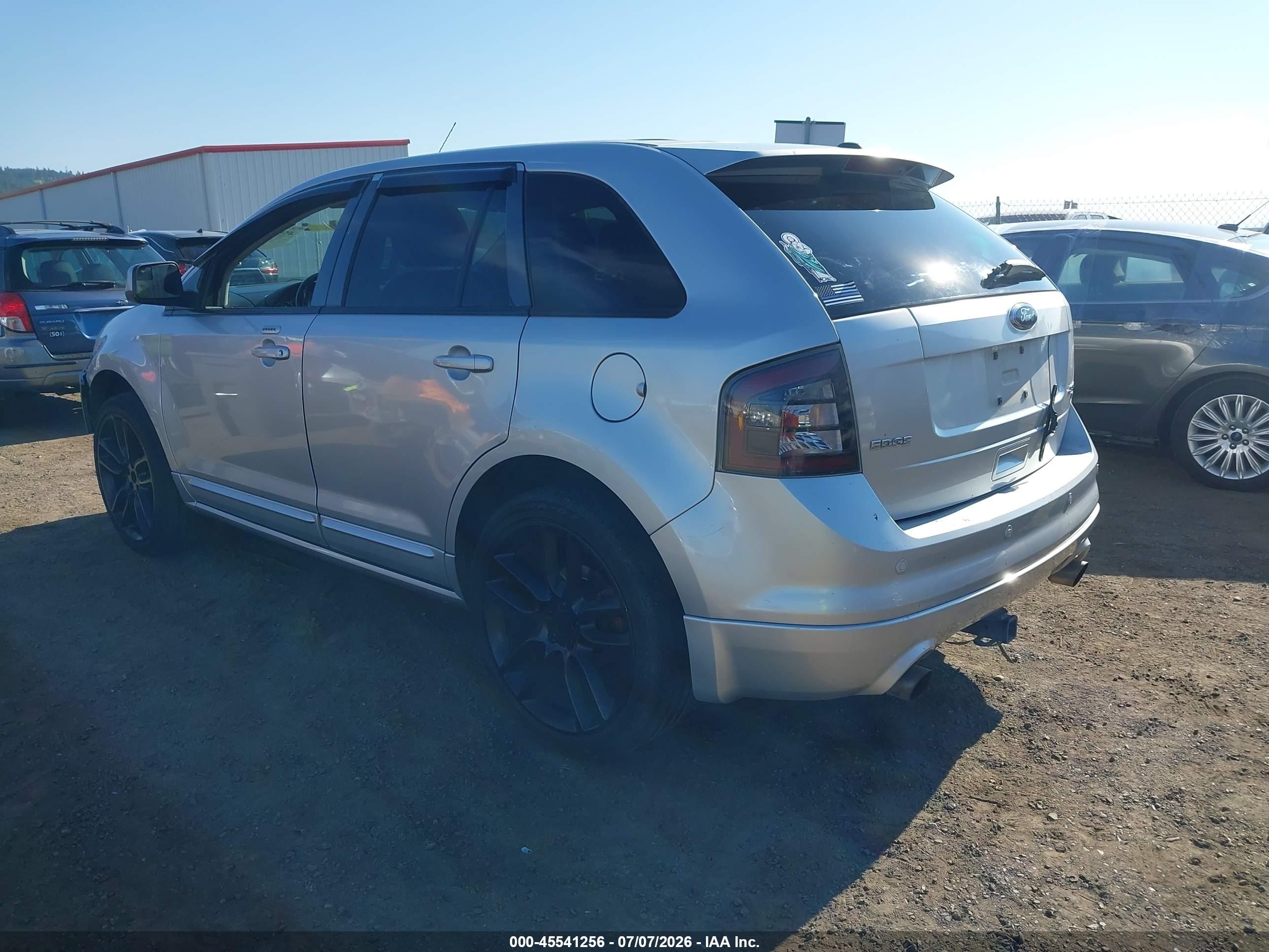 2010 Ford Edge Sport Silver vin: 2FMDK4AC8ABA00108