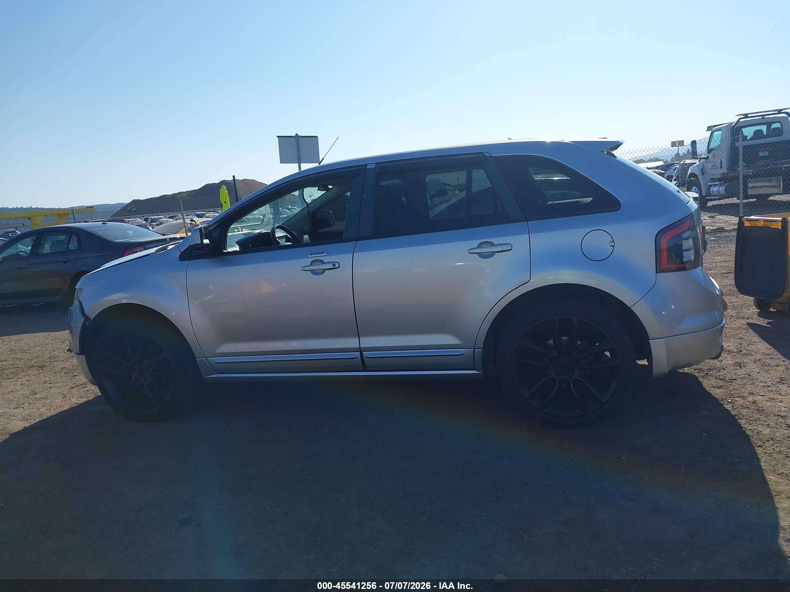 2010 Ford Edge Sport Silver vin: 2FMDK4AC8ABA00108