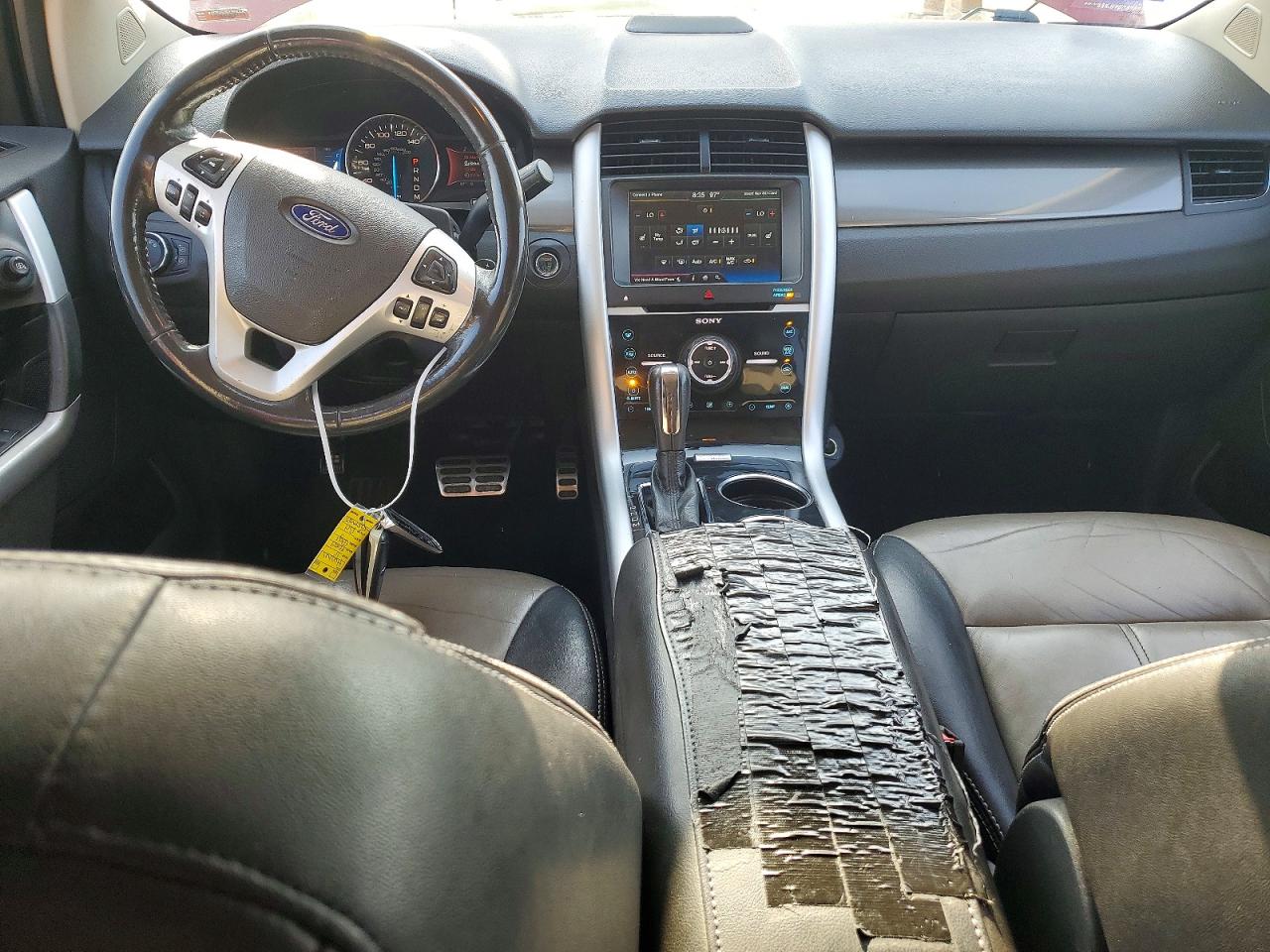 2011 Ford Edge Sport Red vin: 2FMDK4AK0BBA05599