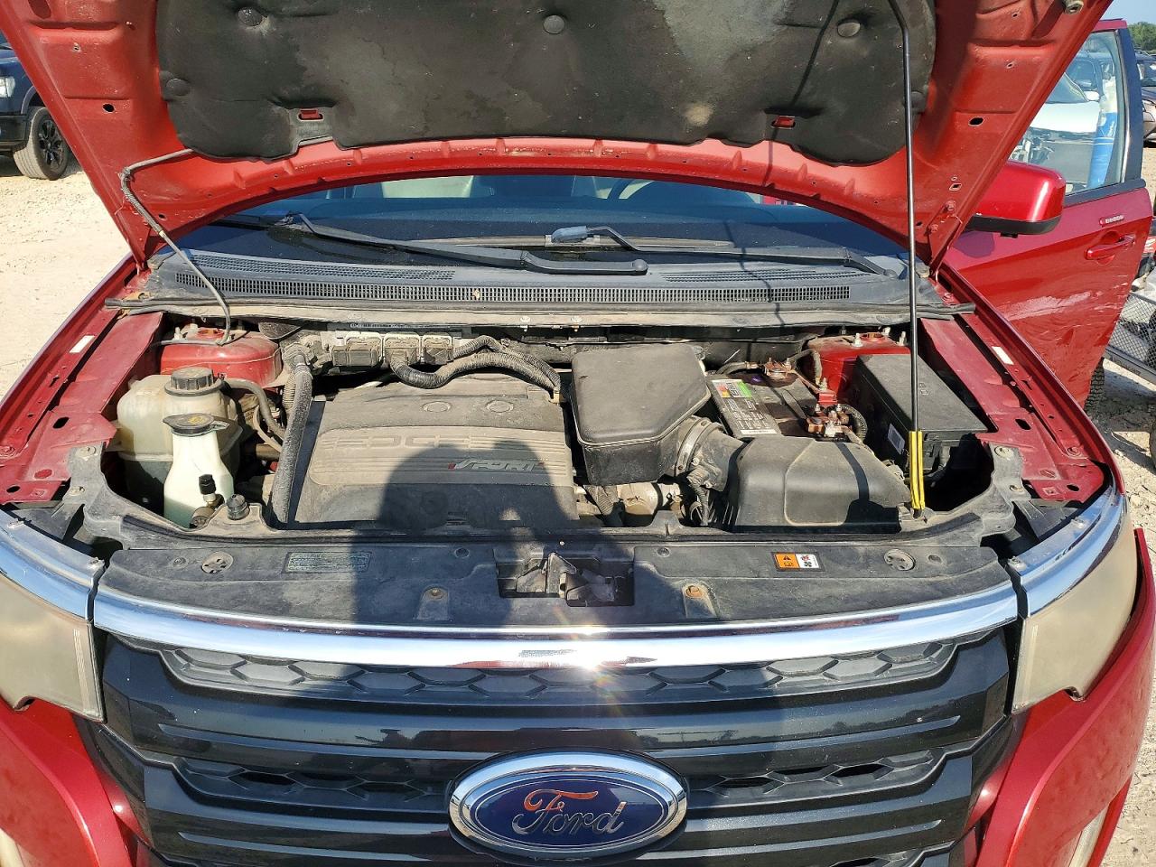 2011 Ford Edge Sport Red vin: 2FMDK4AK0BBA05599