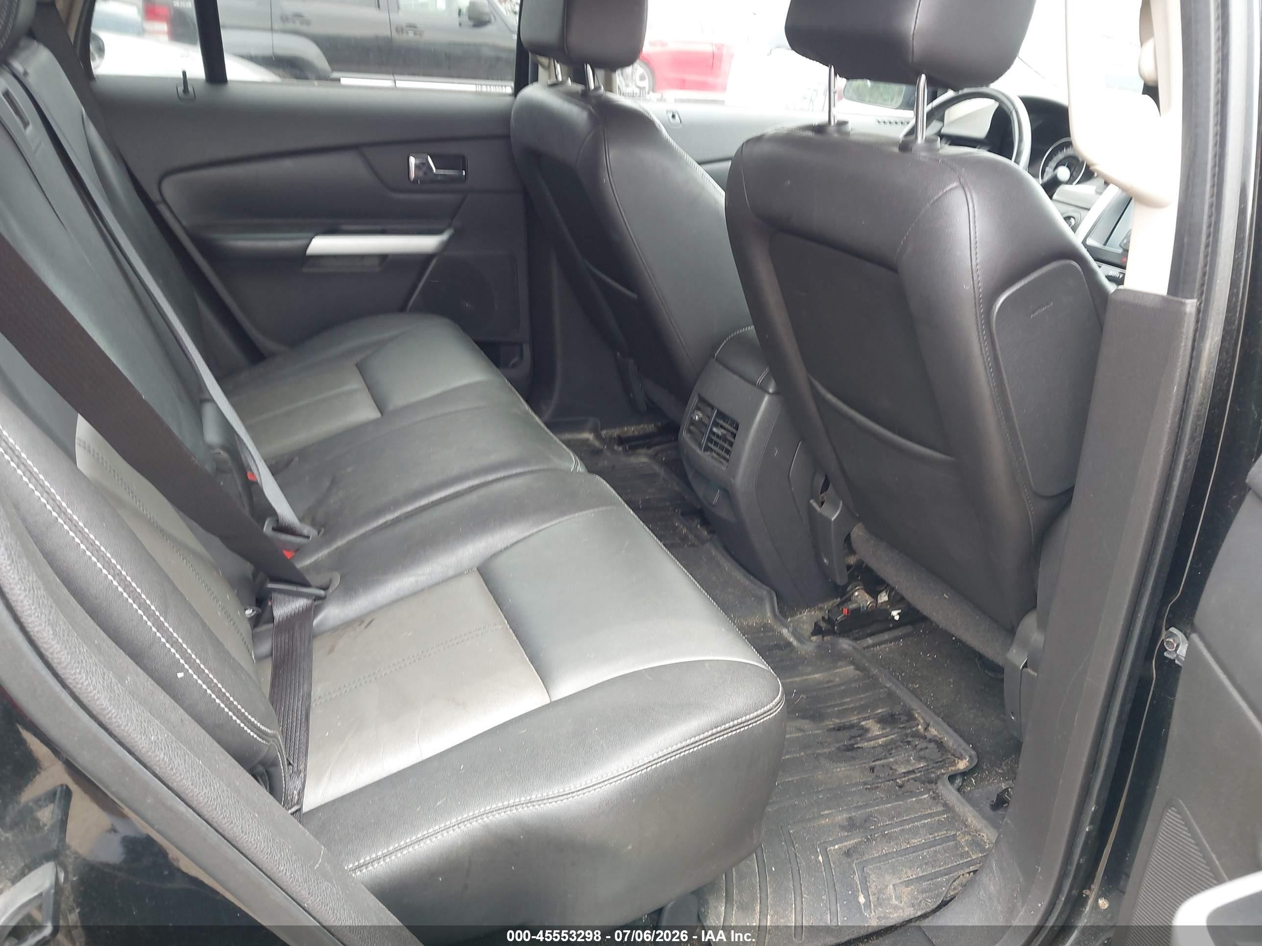 2013 Ford Edge Sport Black vin: 2FMDK4AK0DBA02222