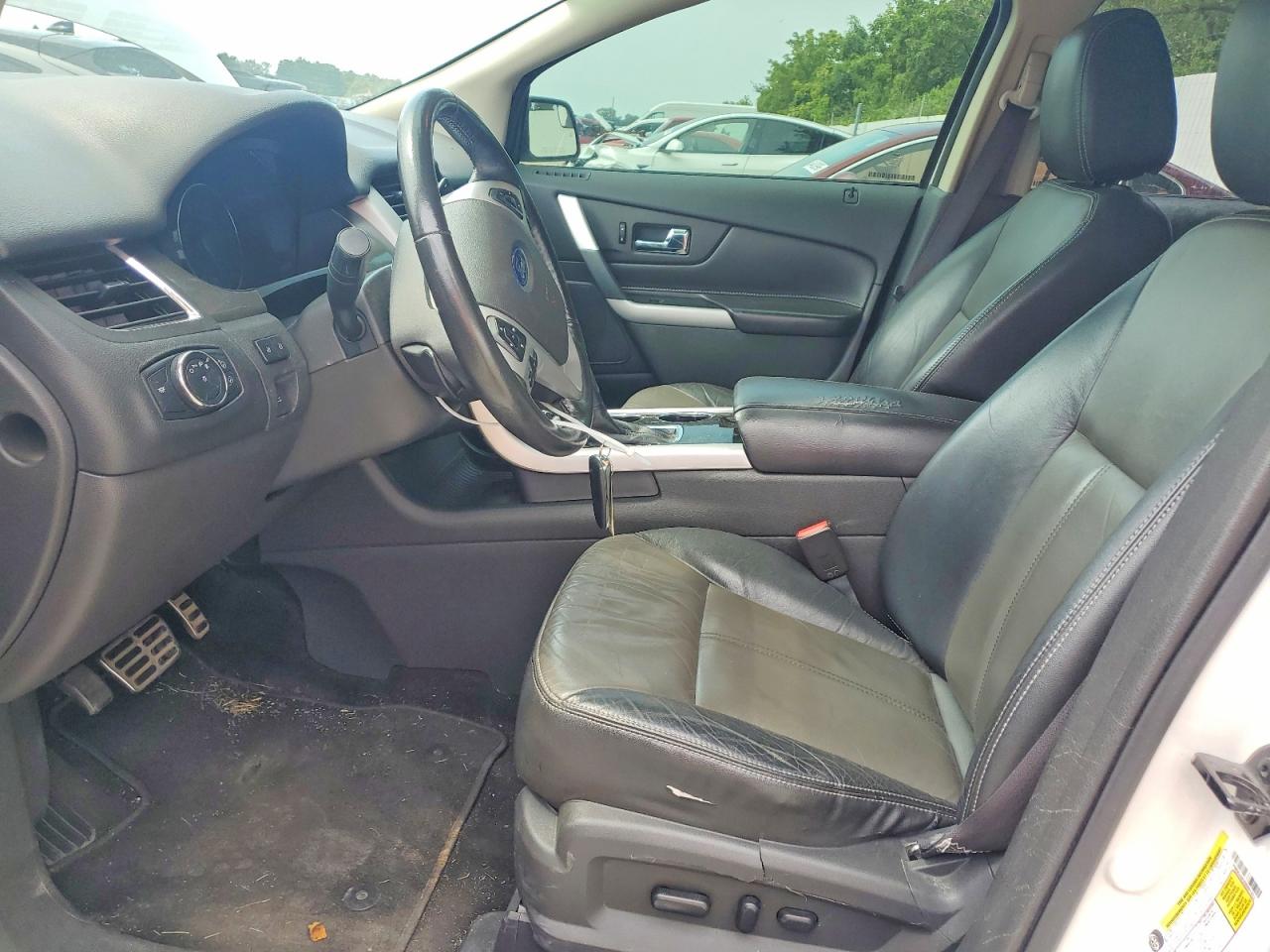 2013 Ford Edge Sport White vin: 2FMDK4AK0DBB91812