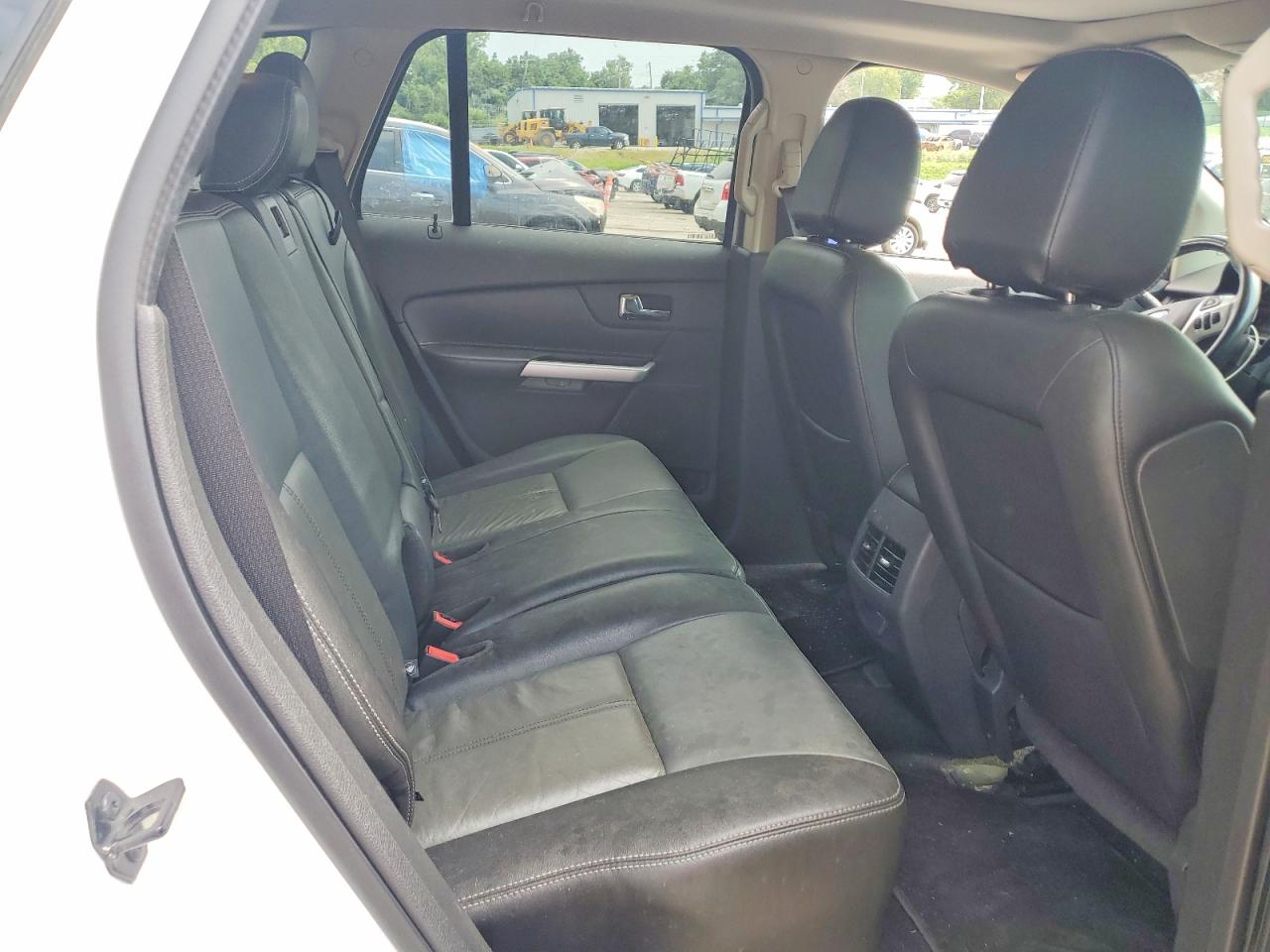2013 Ford Edge Sport White vin: 2FMDK4AK0DBB91812