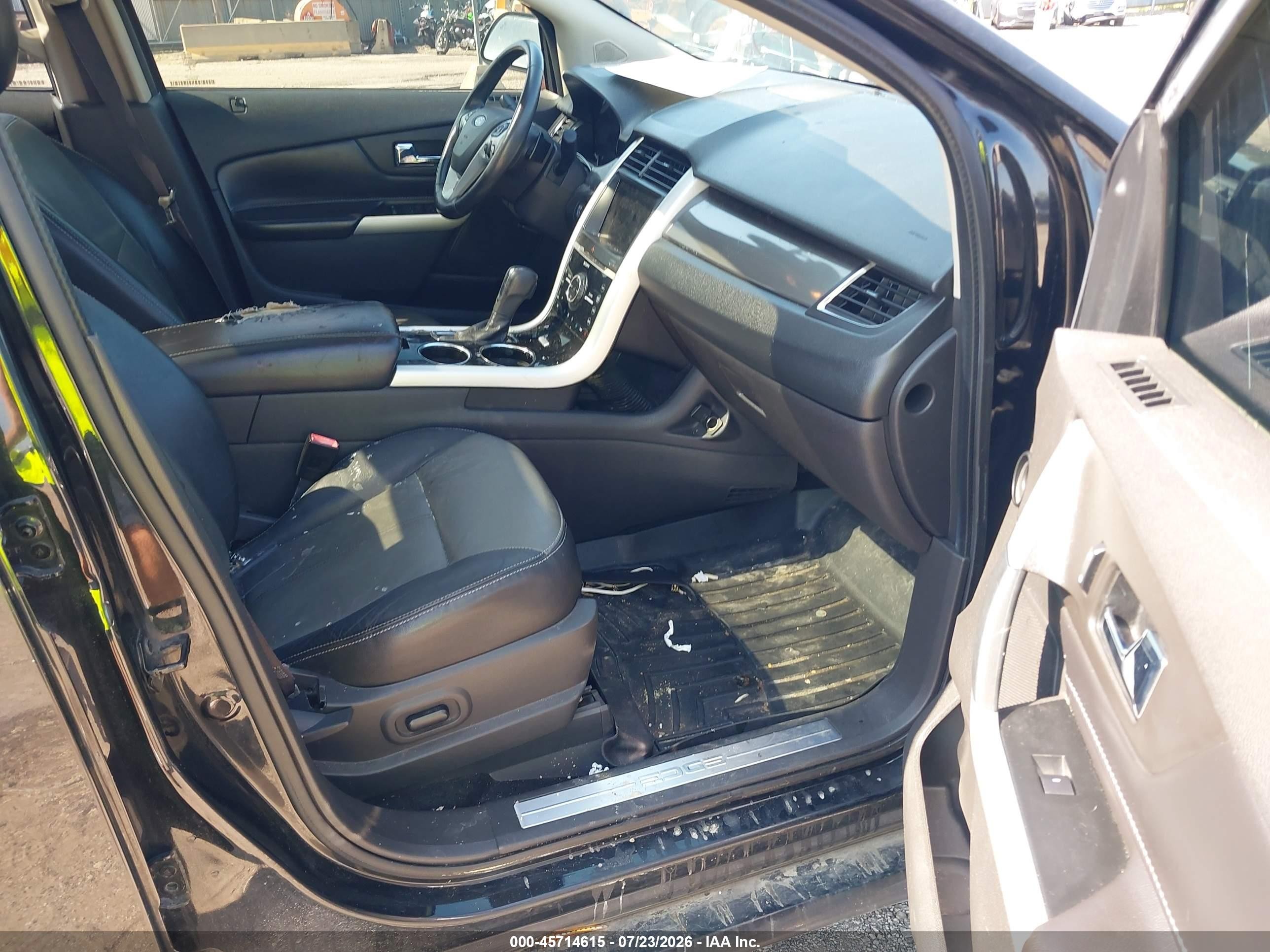 2014 Ford Edge Sport Black vin: 2FMDK4AK0EBA42575