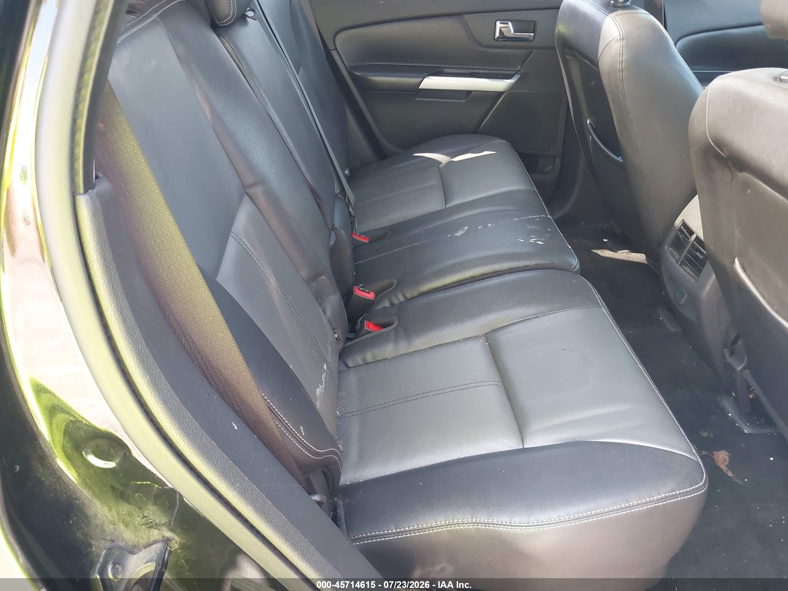 2014 Ford Edge Sport Black vin: 2FMDK4AK0EBA42575