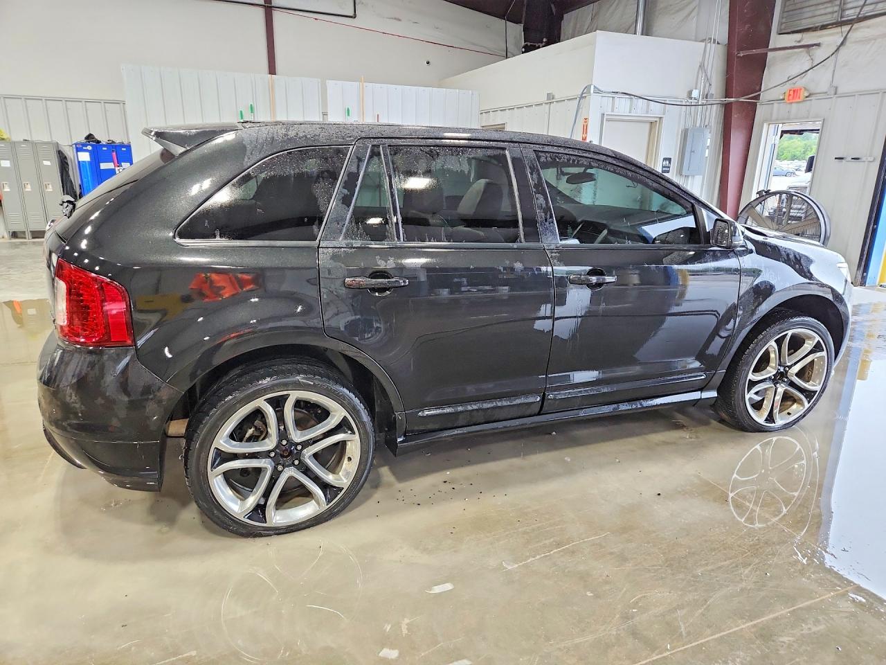 2014 Ford Edge Sport Black vin: 2FMDK4AK0EBB21535