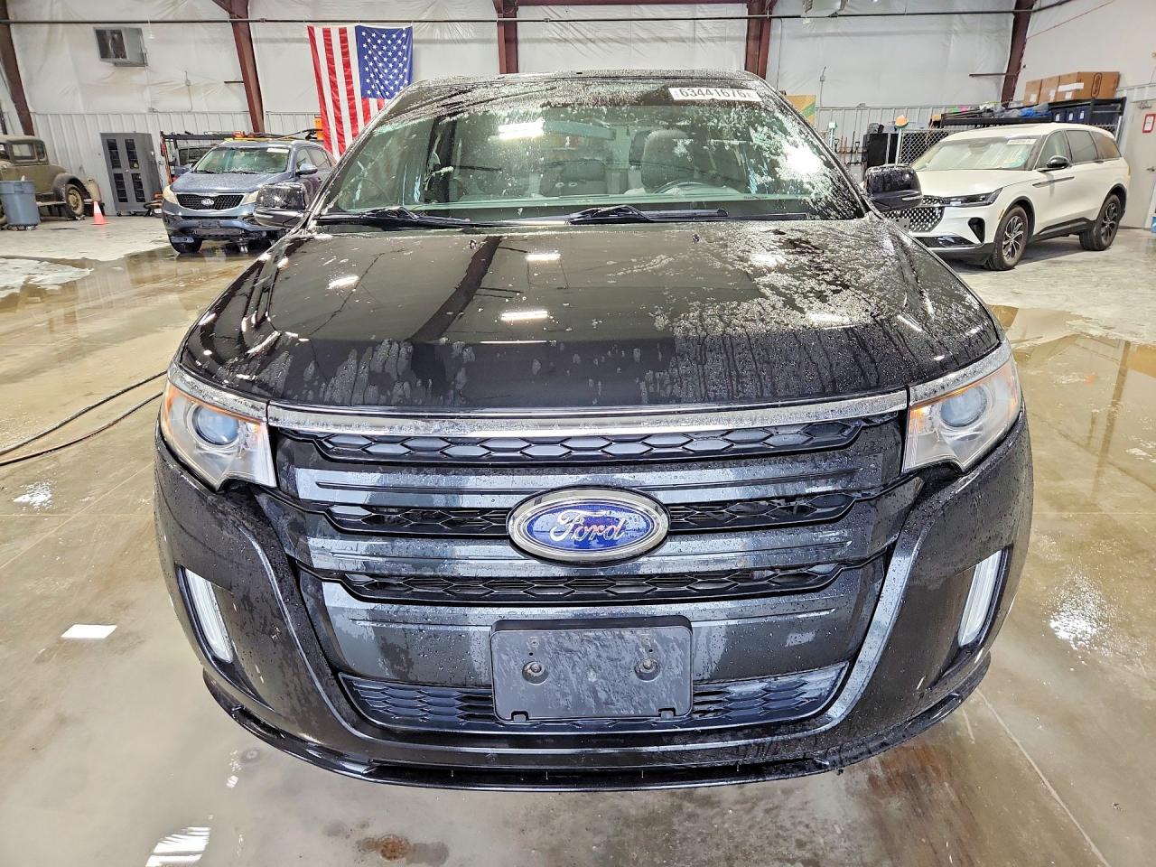 2014 Ford Edge Sport Black vin: 2FMDK4AK0EBB21535