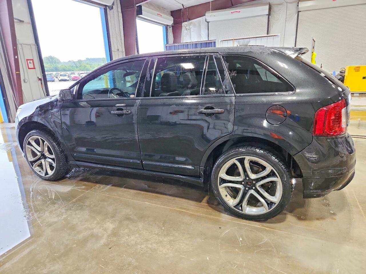 2014 Ford Edge Sport Black vin: 2FMDK4AK0EBB21535