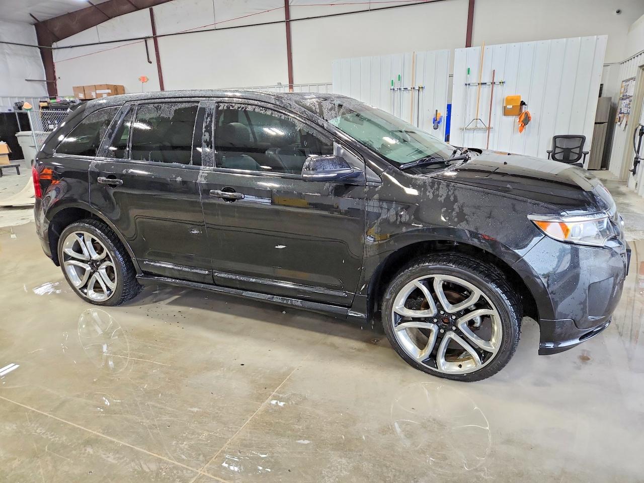 2014 Ford Edge Sport Black vin: 2FMDK4AK0EBB21535
