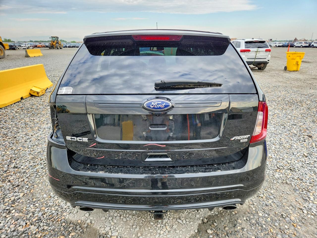 2011 Ford Edge Sport Black vin: 2FMDK4AK1BBA53497