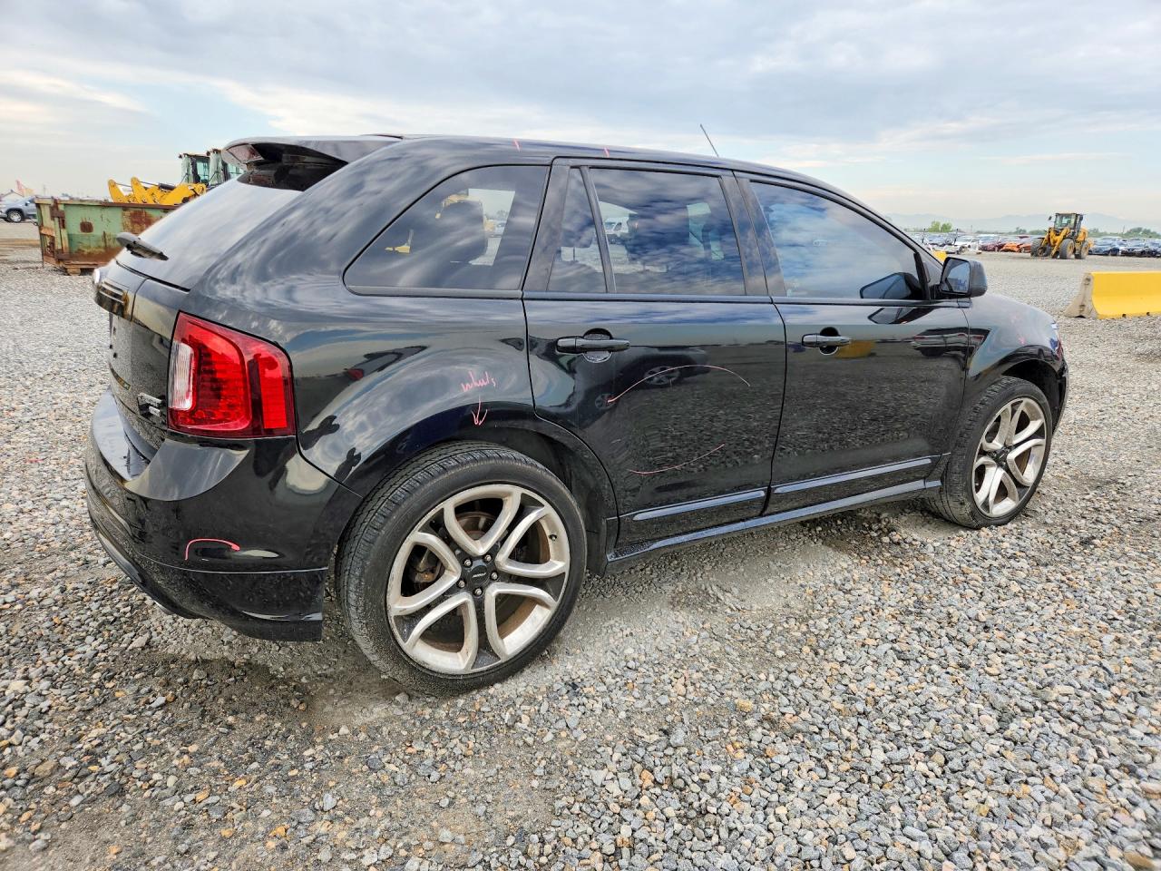 2011 Ford Edge Sport Black vin: 2FMDK4AK1BBA53497