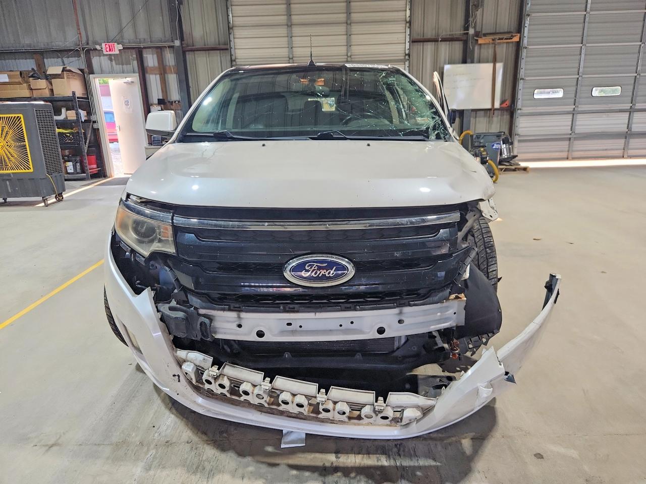 2011 Ford Edge Sport White vin: 2FMDK4AK1BBA69697