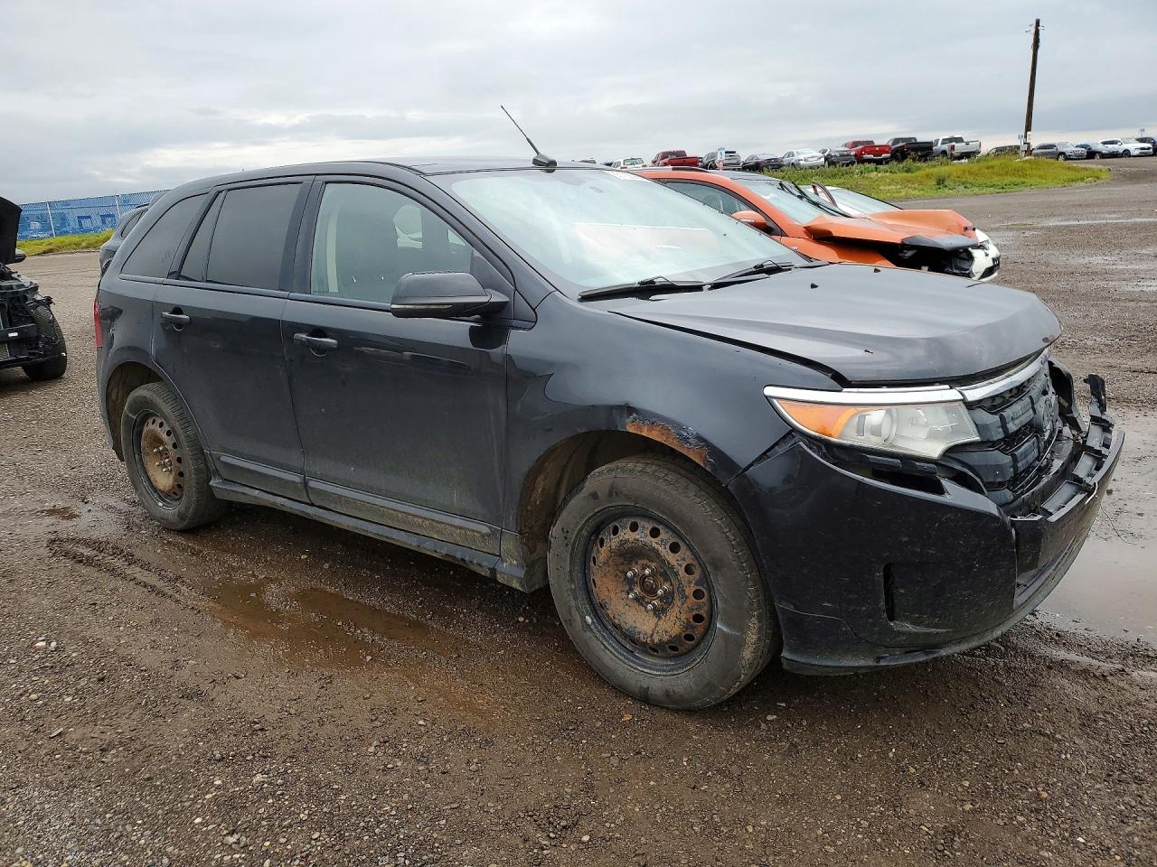 2012 Ford Edge Sport Black vin: 2FMDK4AK1CBA54196