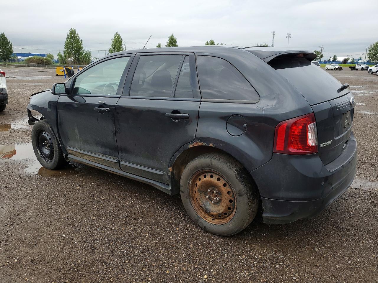 2012 Ford Edge Sport Black vin: 2FMDK4AK1CBA54196