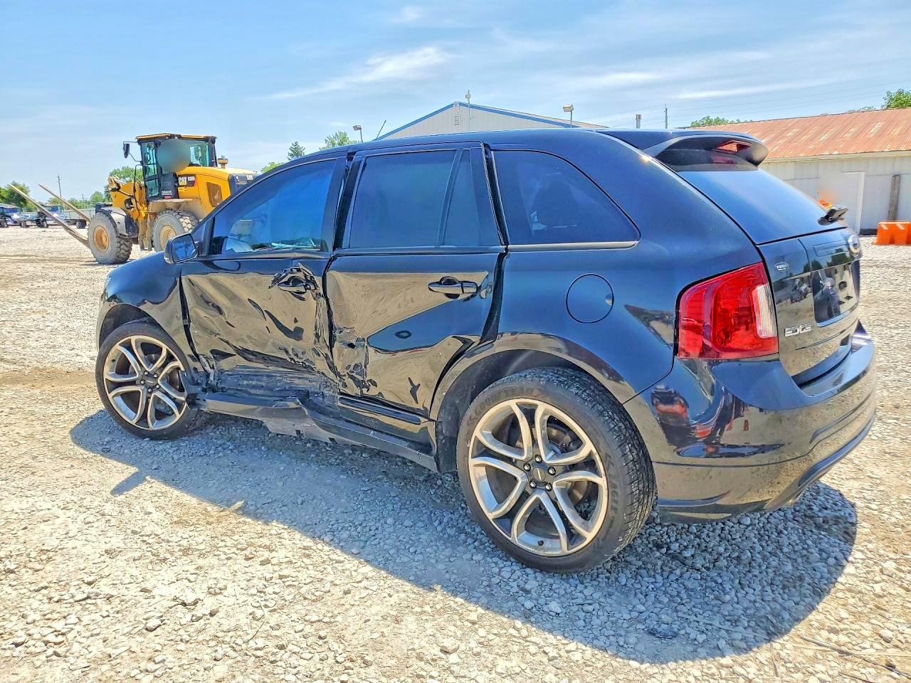 2014 Ford Edge Sport Black vin: 2FMDK4AK1EBB53913