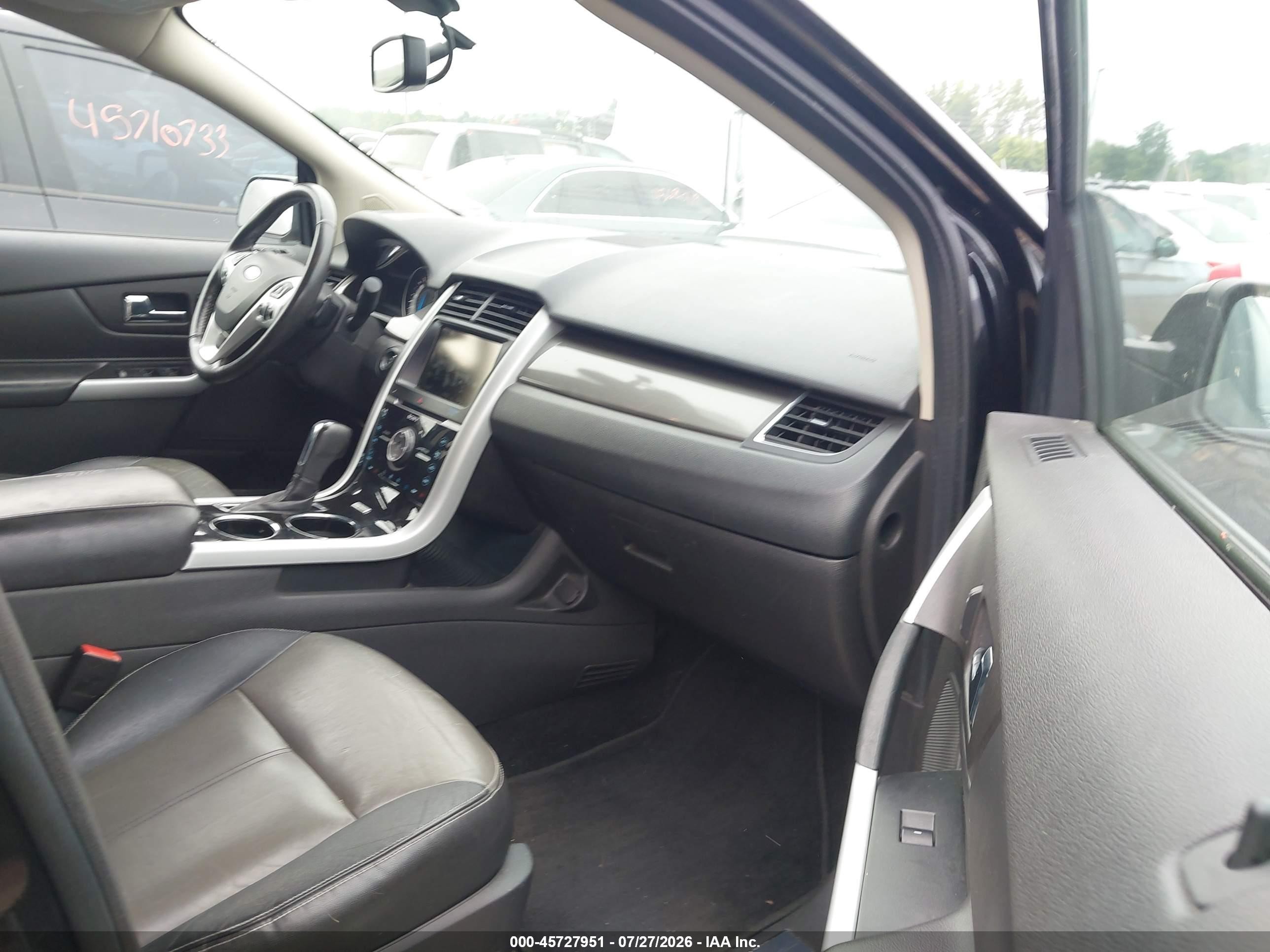 2014 Ford Edge Sport Black vin: 2FMDK4AK2EBB65598