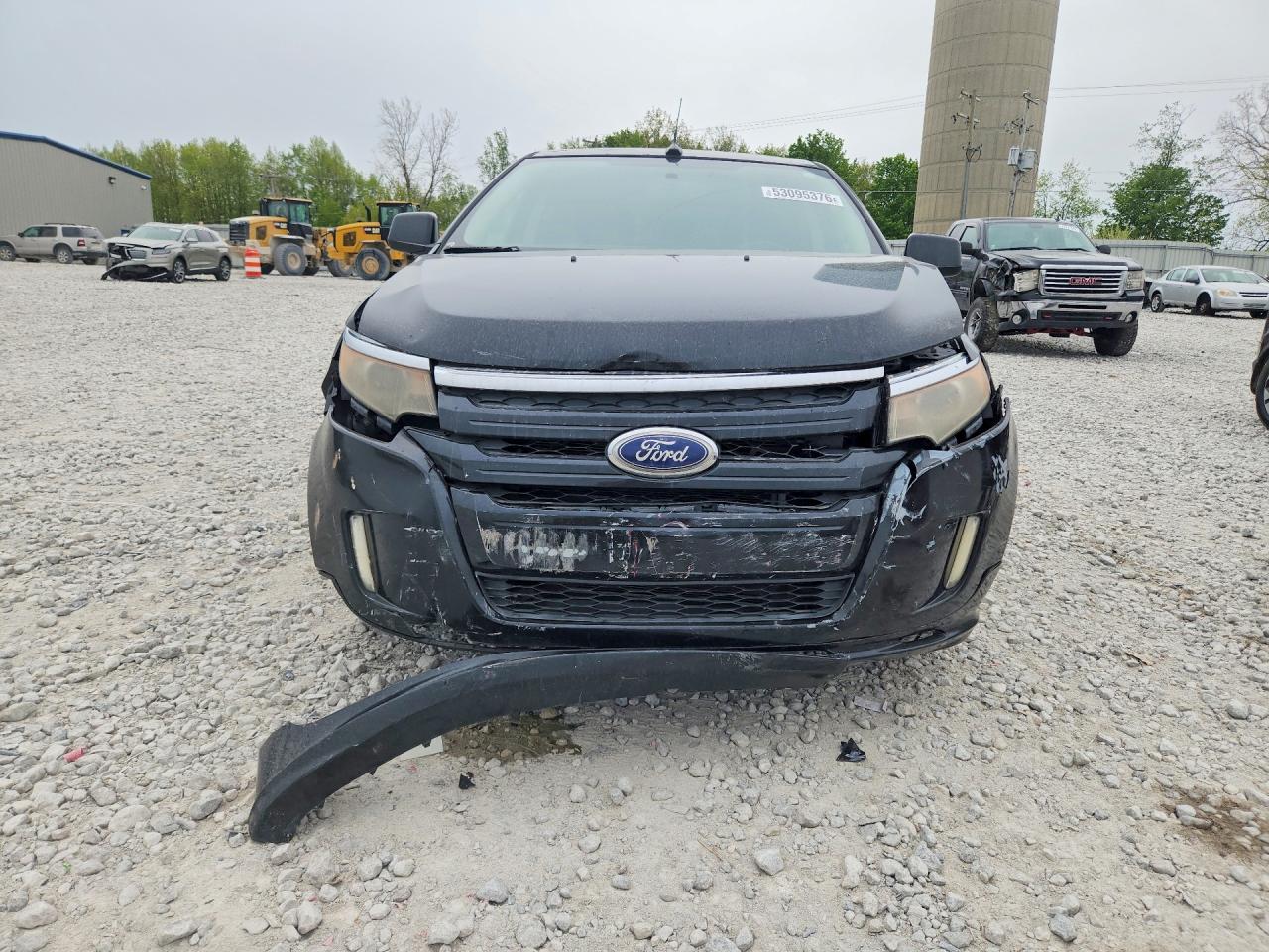 2011 Ford Edge Black vin: 2FMDK4AK3BBA10361