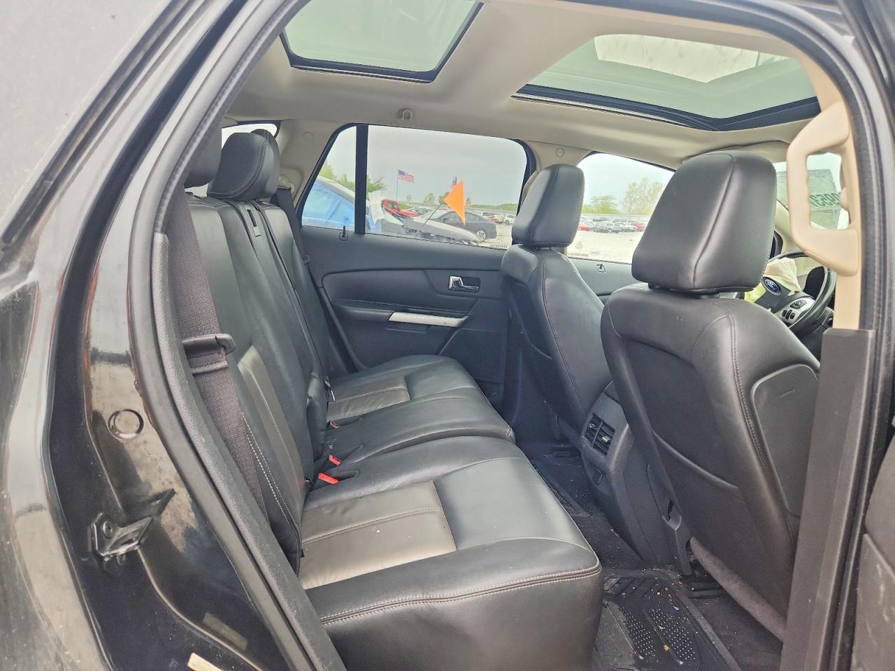 2011 Ford Edge Black vin: 2FMDK4AK3BBA10361
