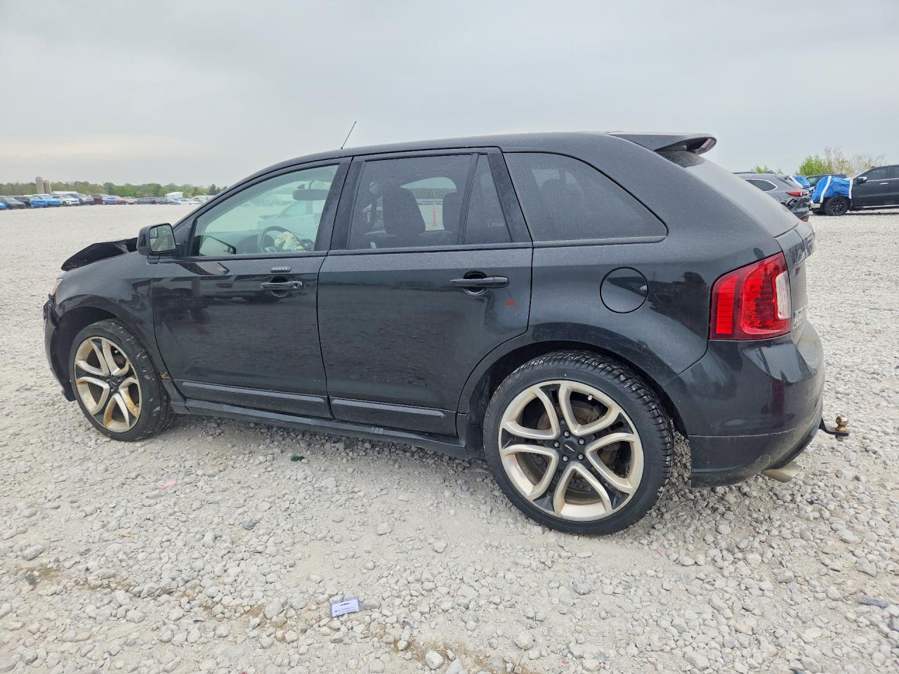 2011 Ford Edge Black vin: 2FMDK4AK3BBA10361