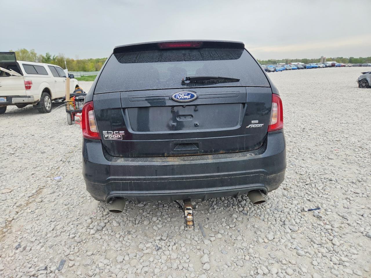 2011 Ford Edge Black vin: 2FMDK4AK3BBA10361