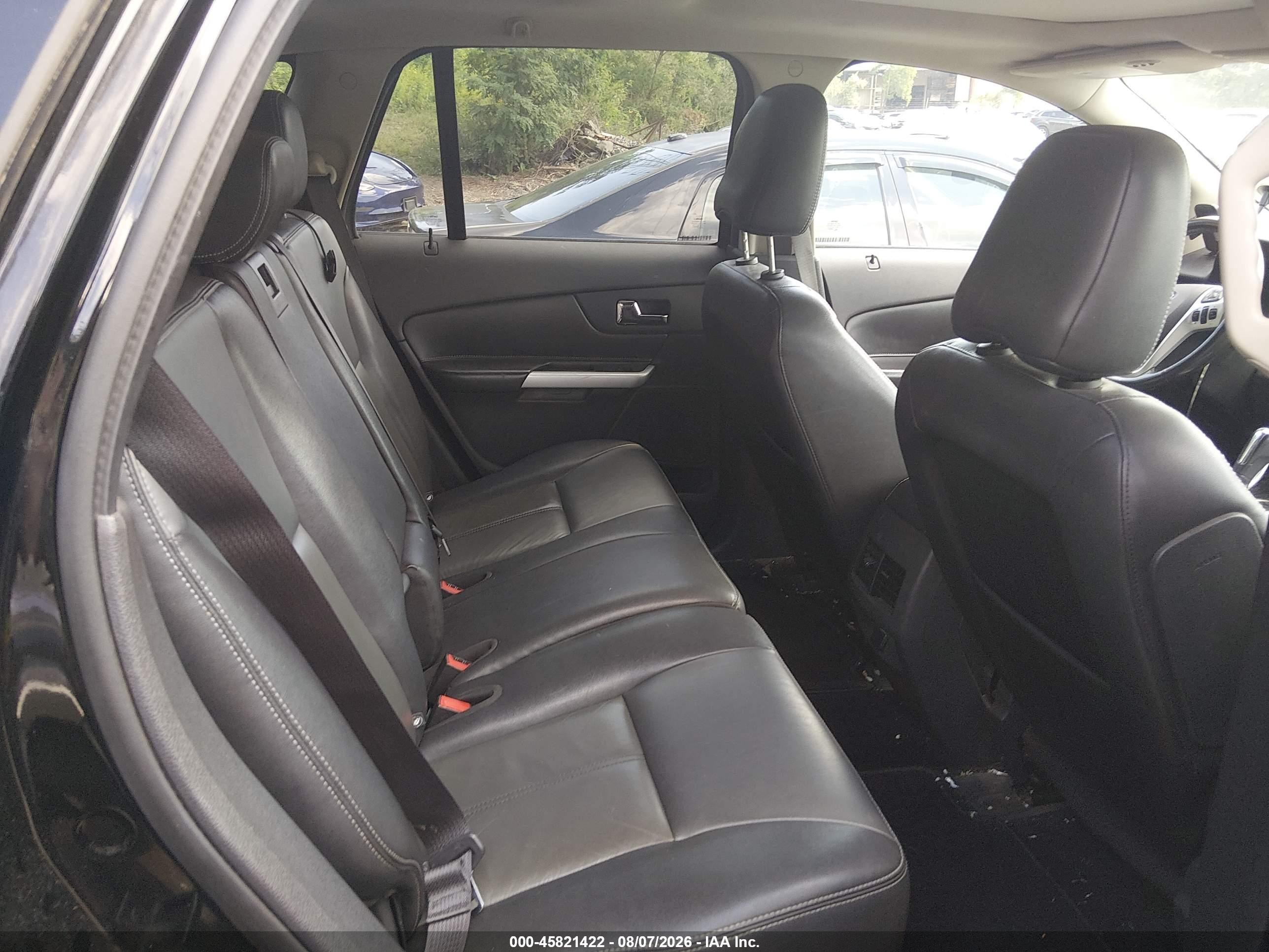 2012 Ford Edge Sport Black vin: 2FMDK4AK3CBA10880