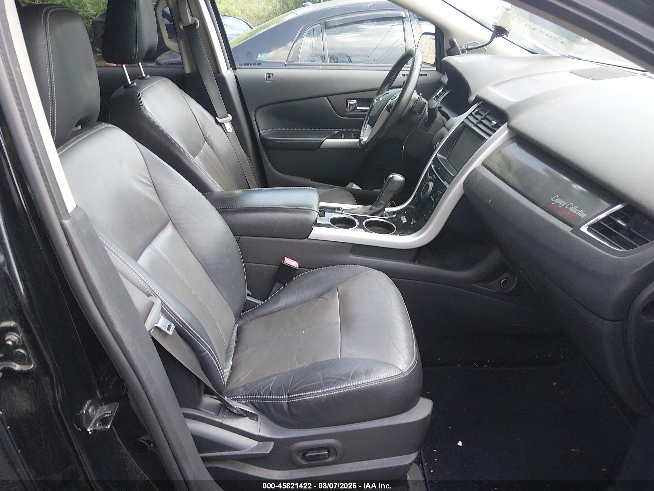 2012 Ford Edge Sport Black vin: 2FMDK4AK3CBA10880