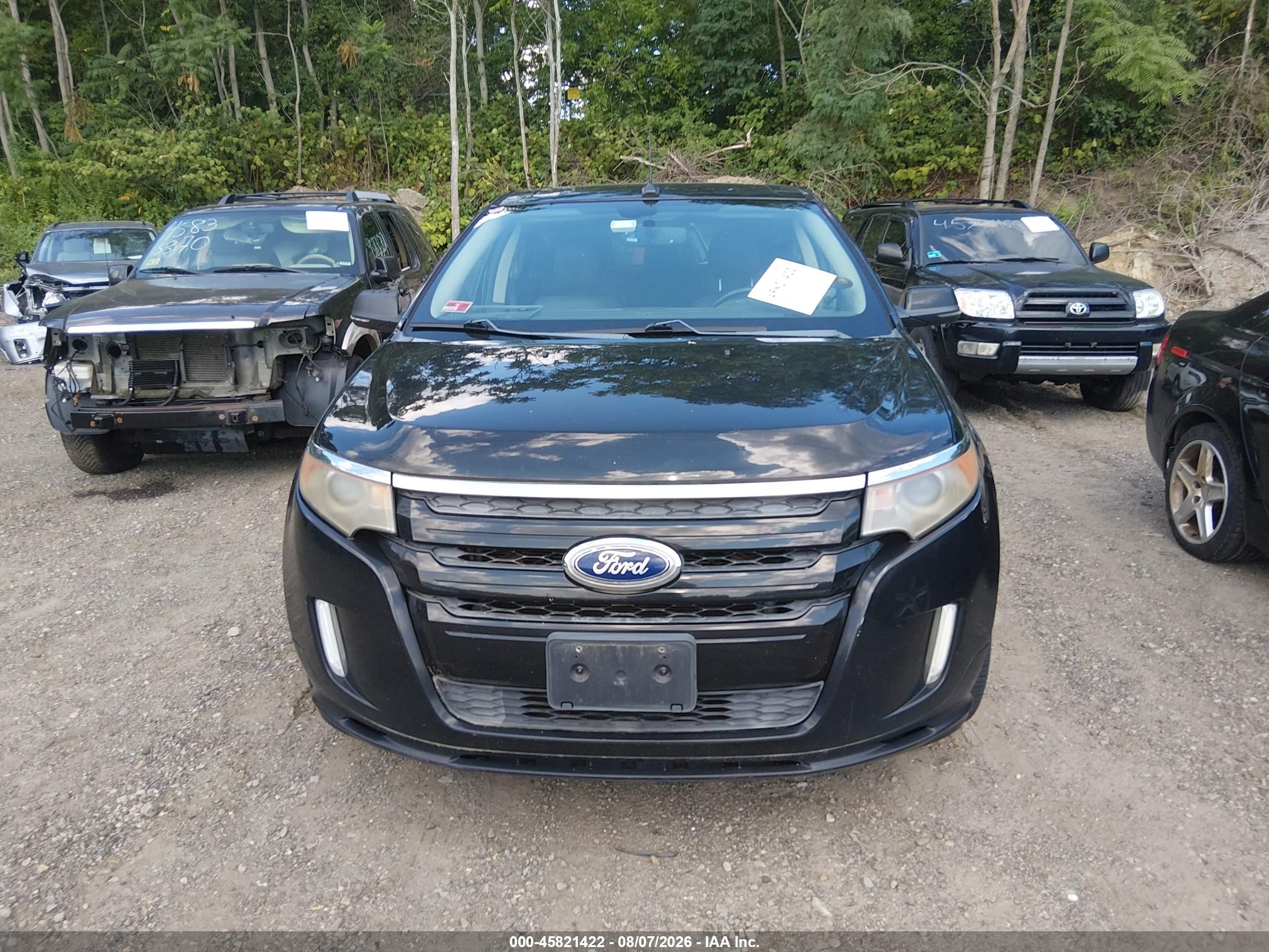 2012 Ford Edge Sport Black vin: 2FMDK4AK3CBA10880