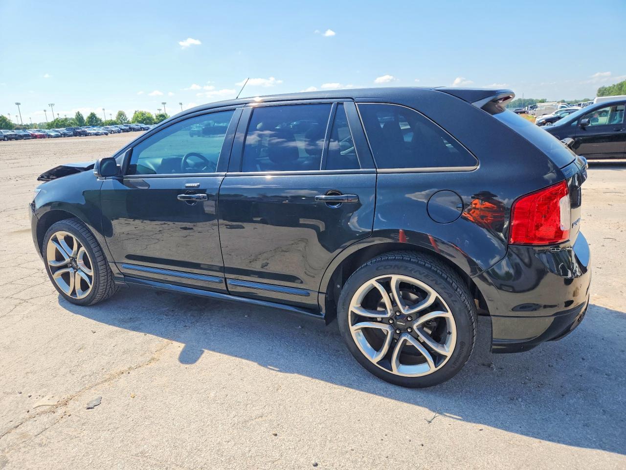 2014 Ford Edge Sport Black vin: 2FMDK4AK3EBA61945