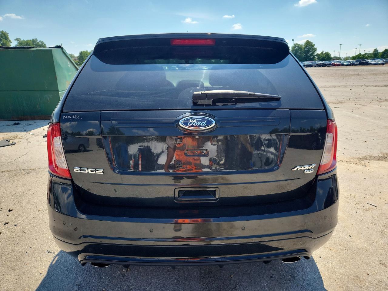 2014 Ford Edge Sport Black vin: 2FMDK4AK3EBA61945