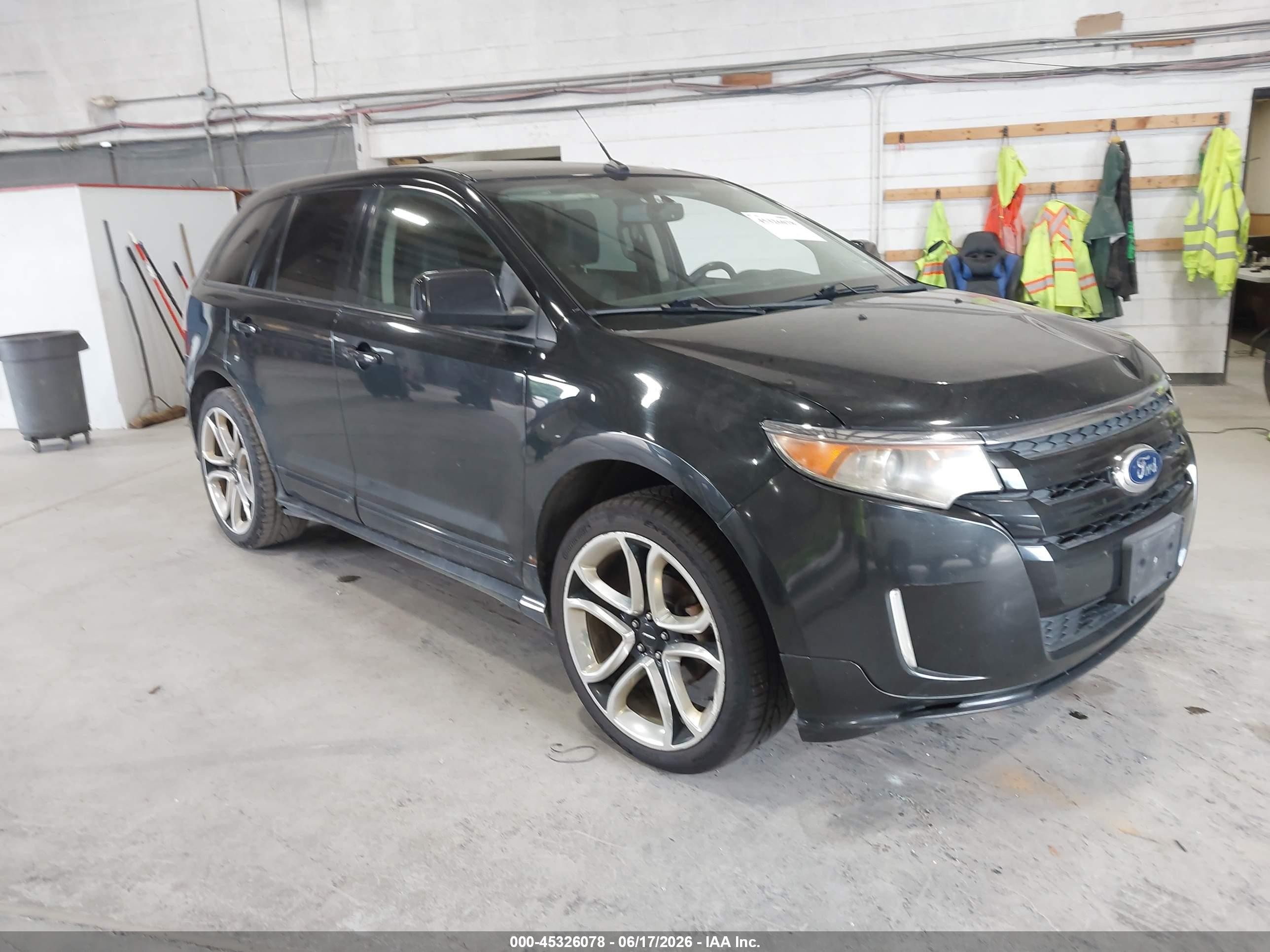 2011 Ford Edge Sport Black vin: 2FMDK4AK4BBA82850