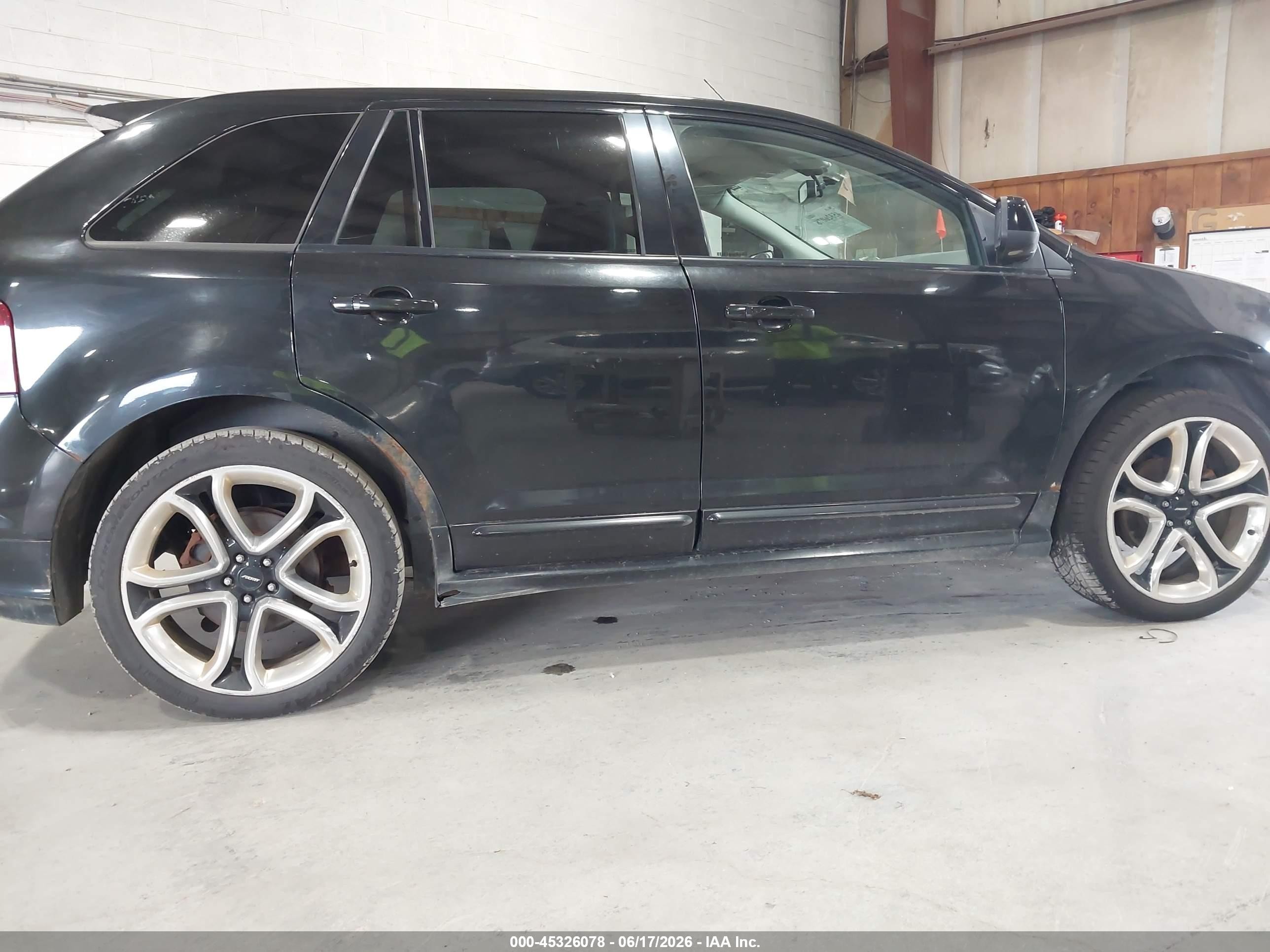 2011 Ford Edge Sport Black vin: 2FMDK4AK4BBA82850