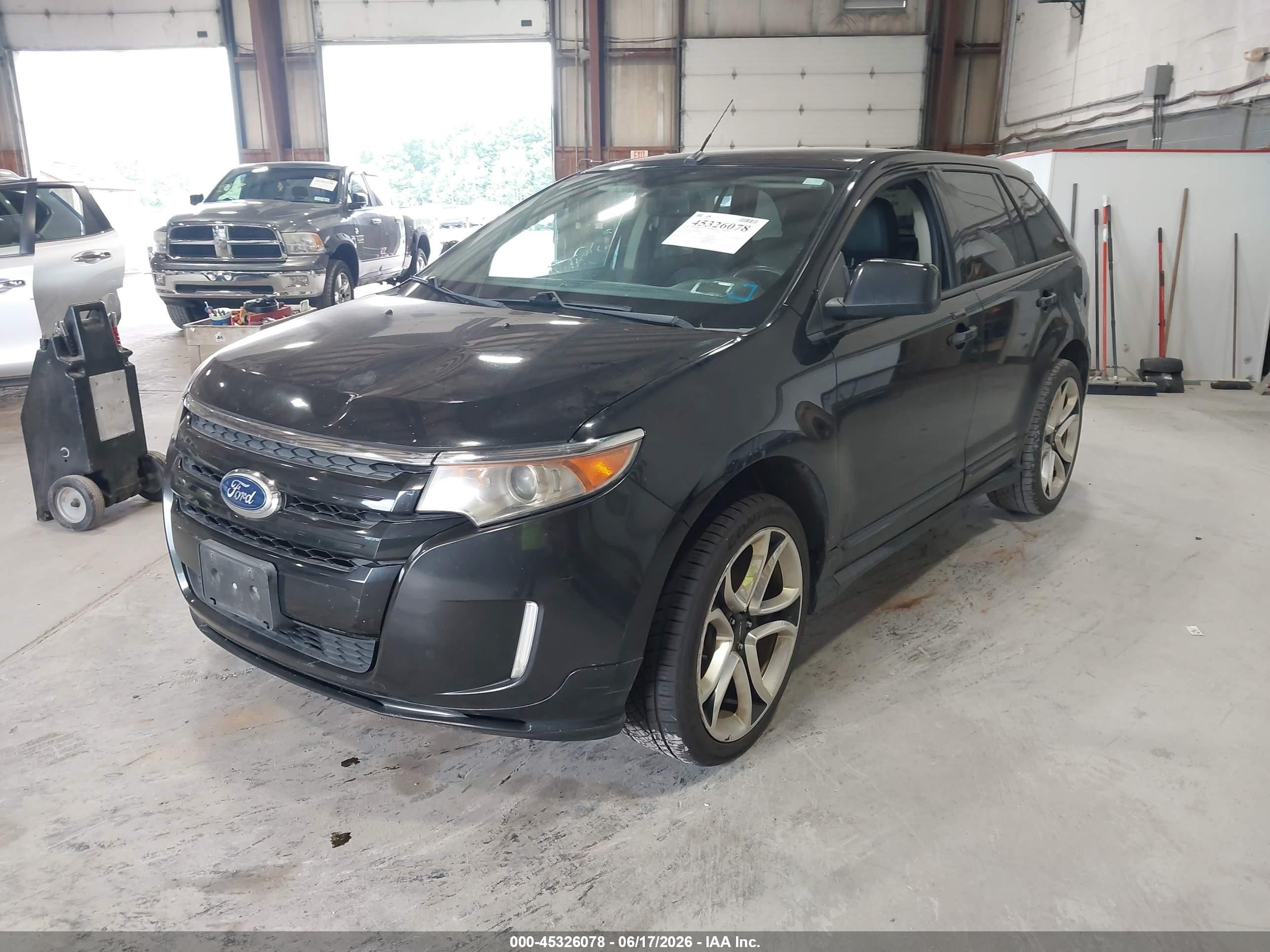 2011 Ford Edge Sport Black vin: 2FMDK4AK4BBA82850