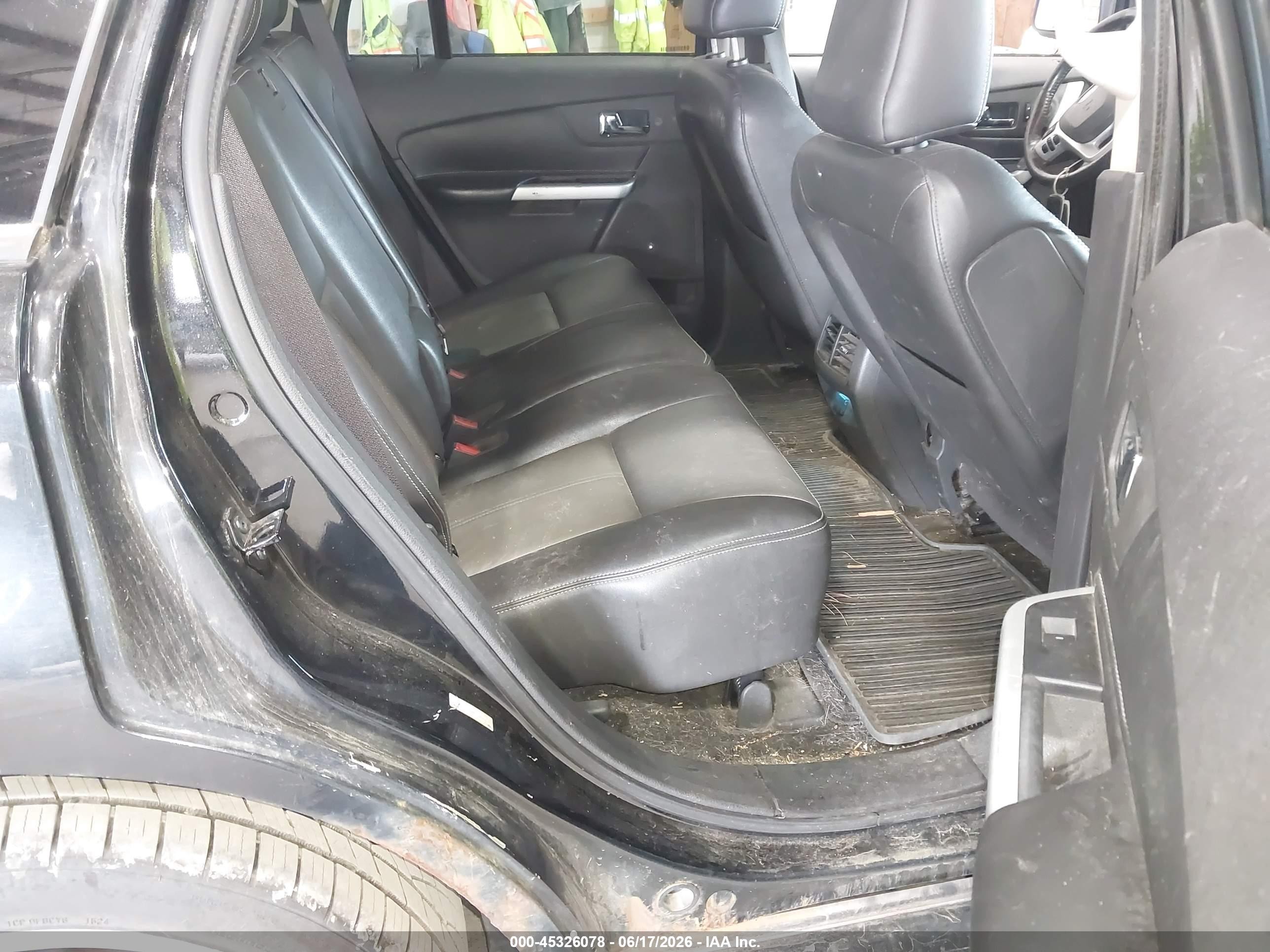 2011 Ford Edge Sport Black vin: 2FMDK4AK4BBA82850