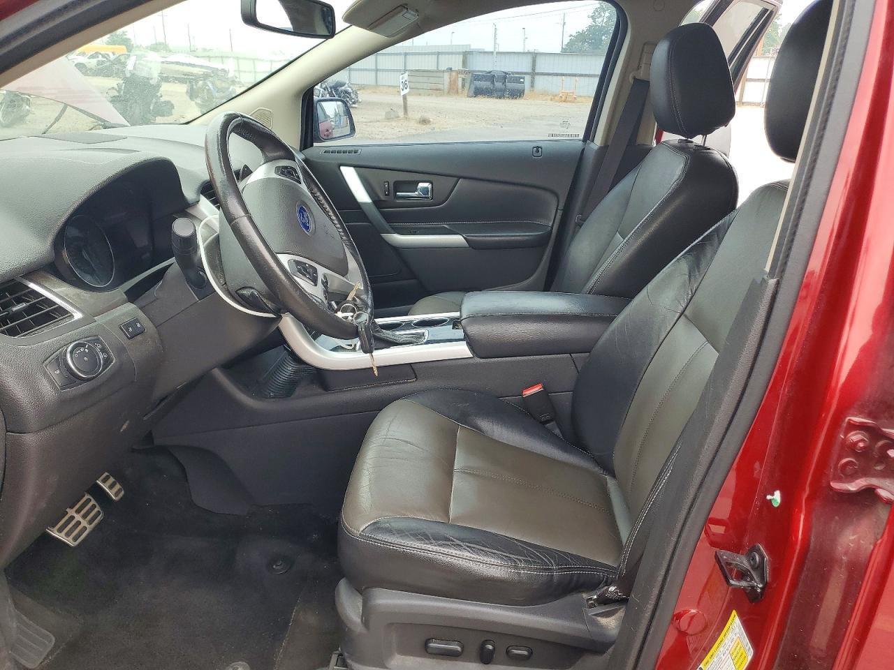 2013 Ford Edge Sport Burgundy vin: 2FMDK4AK4DBA65355