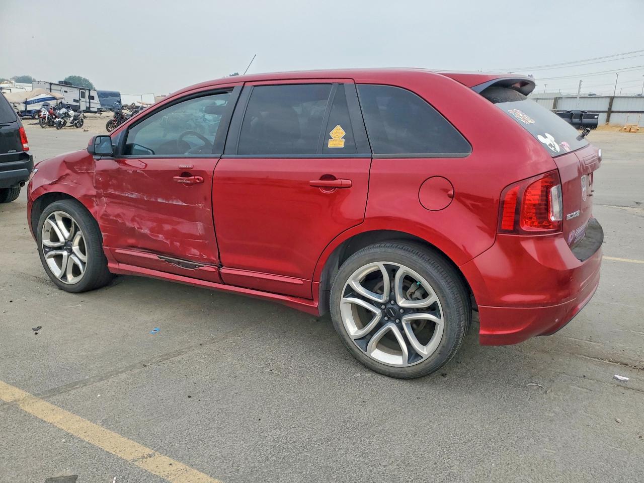 2013 Ford Edge Sport Burgundy vin: 2FMDK4AK4DBA65355