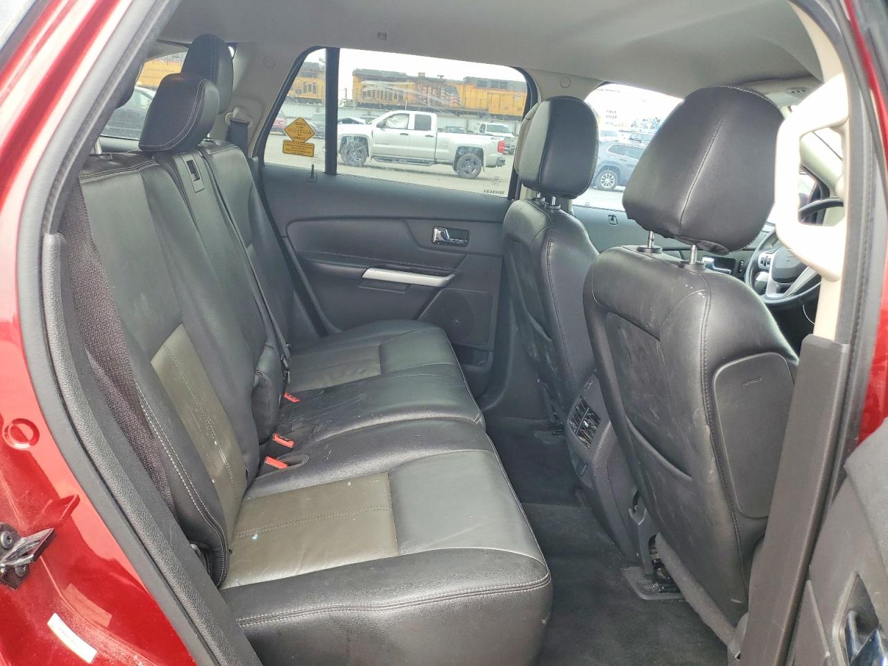 2013 Ford Edge Sport Burgundy vin: 2FMDK4AK4DBA65355