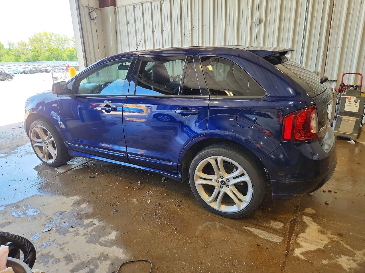 2011 Ford Edge Sport Blue vin: 2FMDK4AK5BBA15433