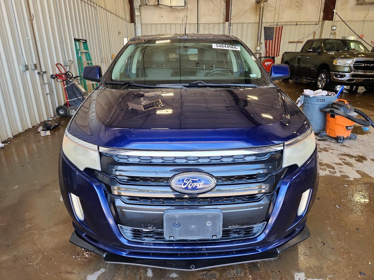 2011 Ford Edge Sport Blue vin: 2FMDK4AK5BBA15433