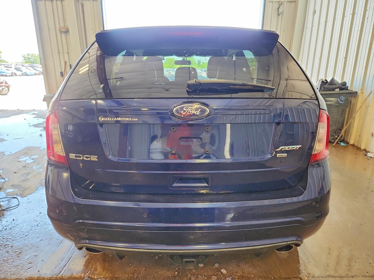 2011 Ford Edge Sport Blue vin: 2FMDK4AK5BBA15433