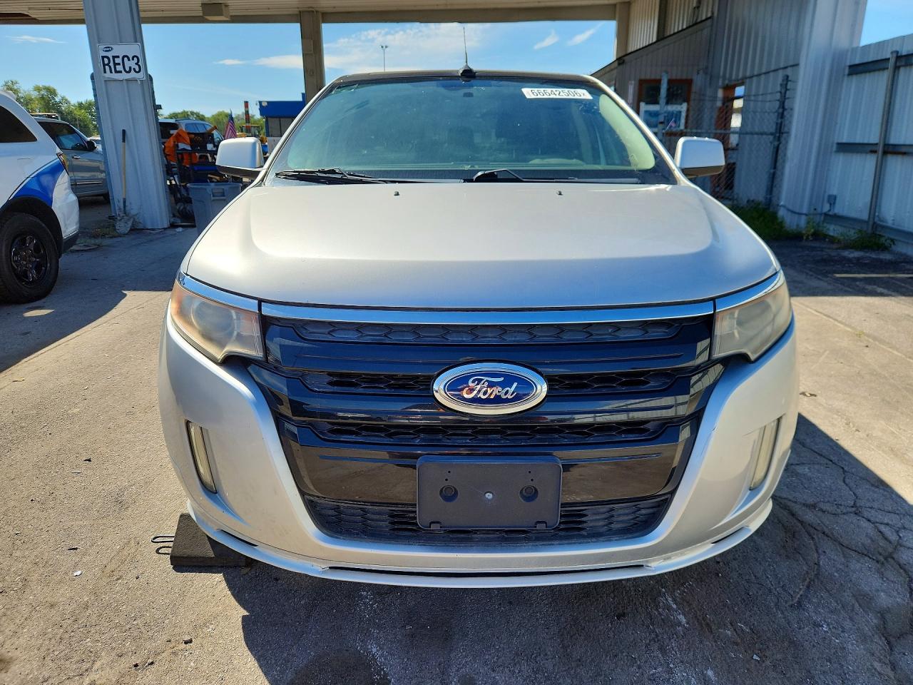 2011 Ford Edge Sport Silver vin: 2FMDK4AK5BBA38274