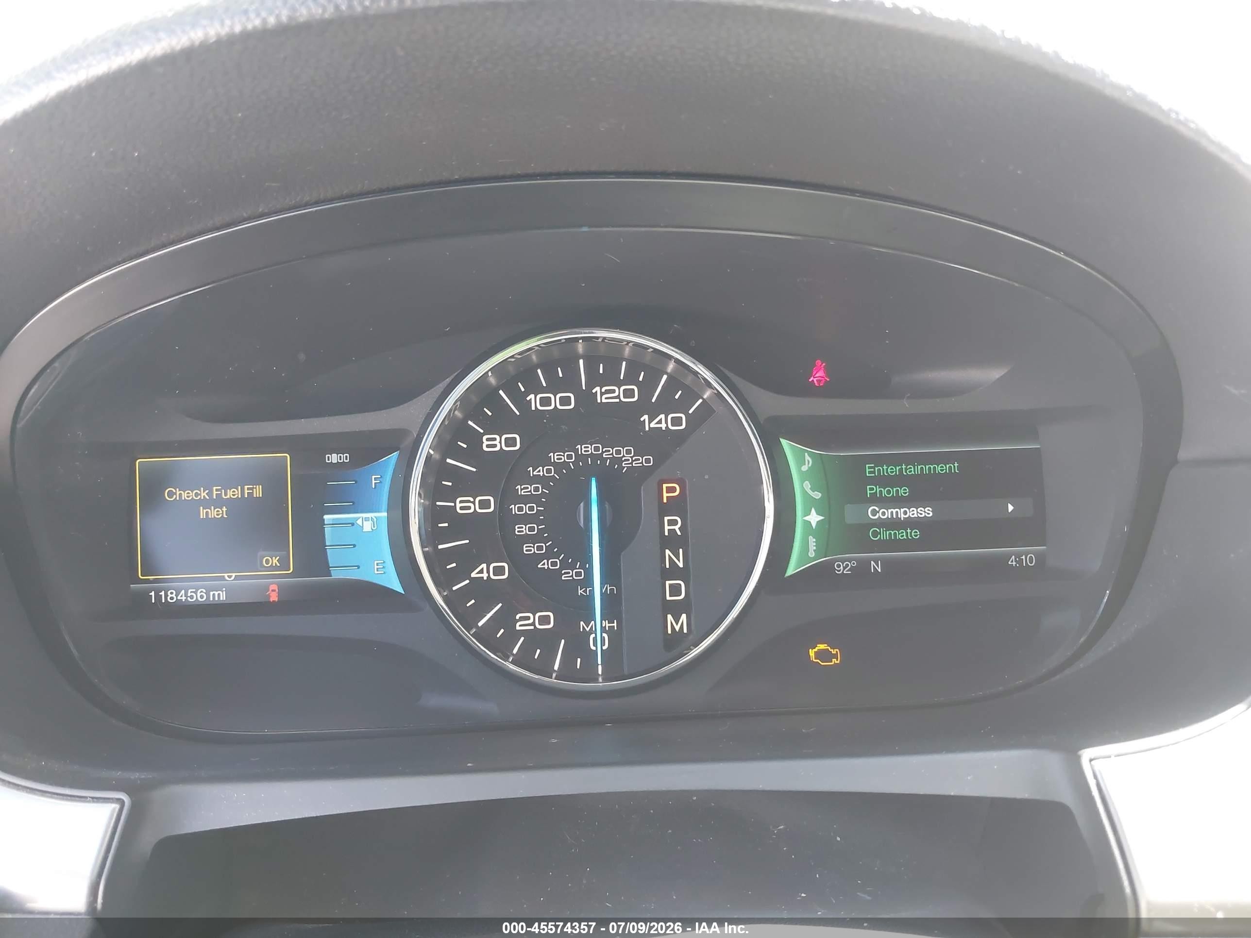 2011 Ford Edge Sport Dark Blue vin: 2FMDK4AK5BBA51235