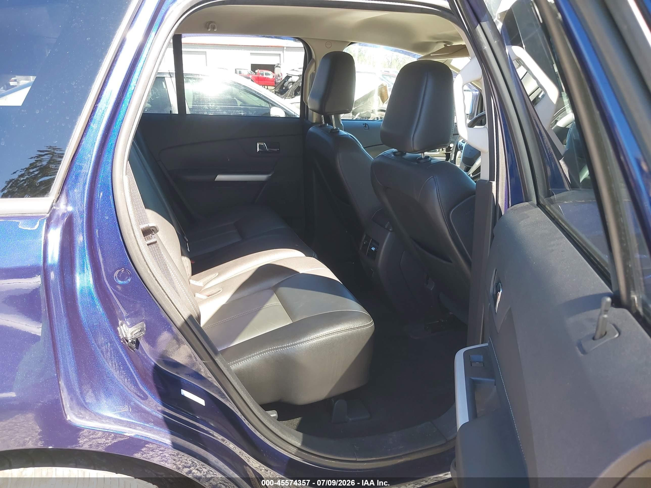 2011 Ford Edge Sport Dark Blue vin: 2FMDK4AK5BBA51235