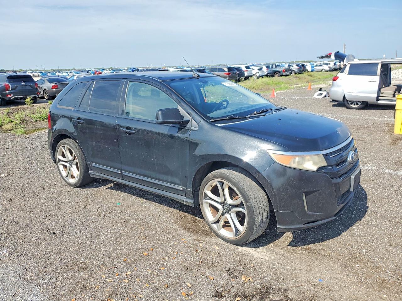 2011 Ford Edge Sport Black vin: 2FMDK4AK5BBA81349
