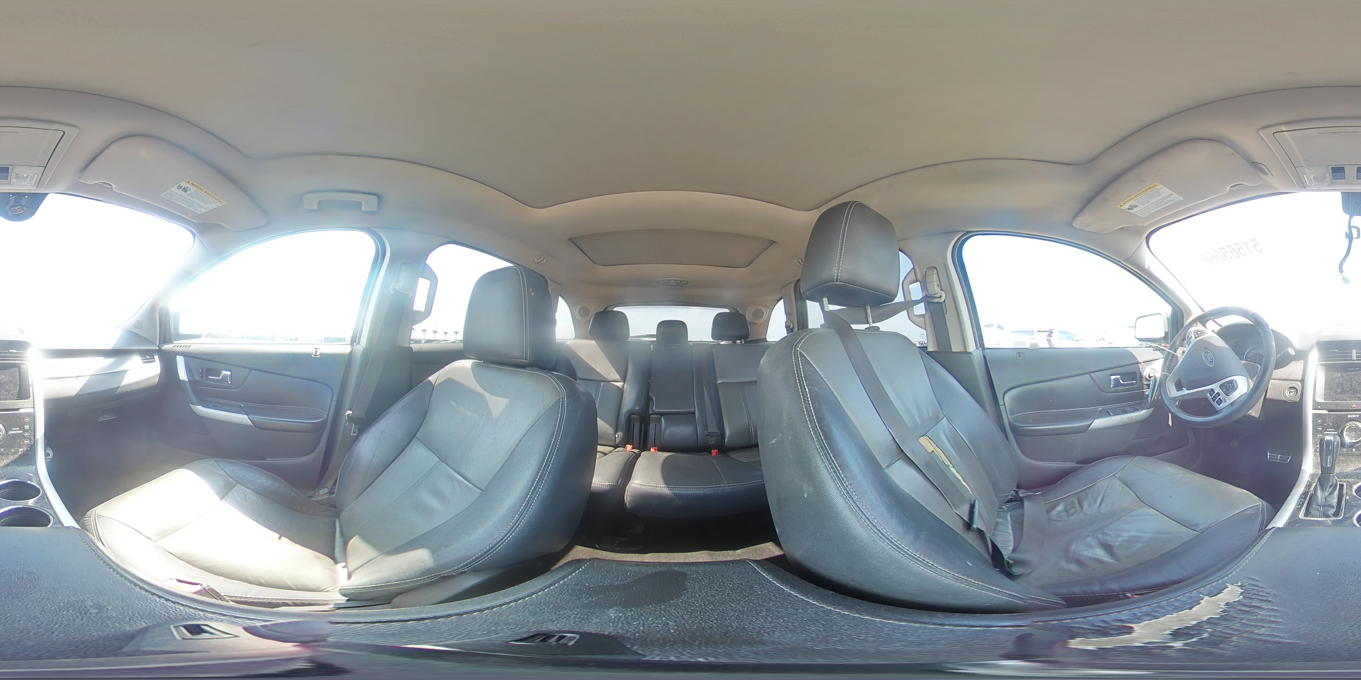 2011 Ford Edge Sport Black vin: 2FMDK4AK5BBA81349