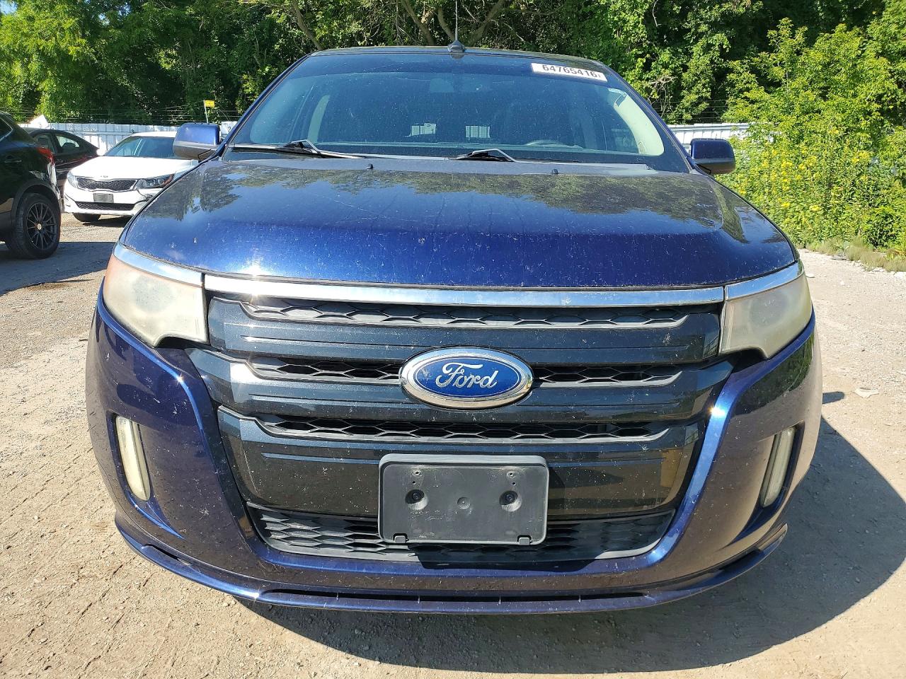 2011 Ford Edge Sport Blue vin: 2FMDK4AK5BBA89922